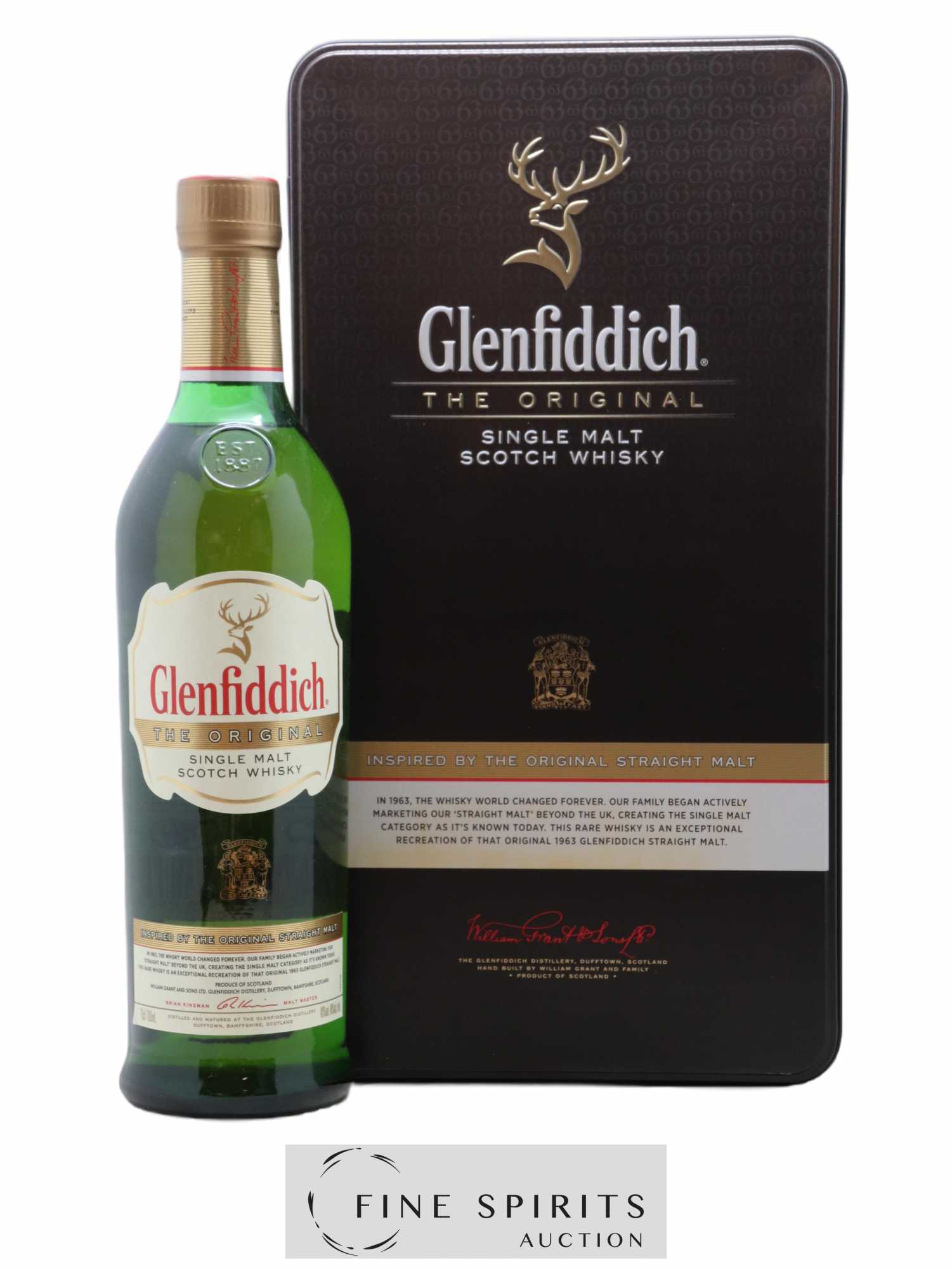 Glenfiddich Of. The Original - Lot de 1 bouteille - 0