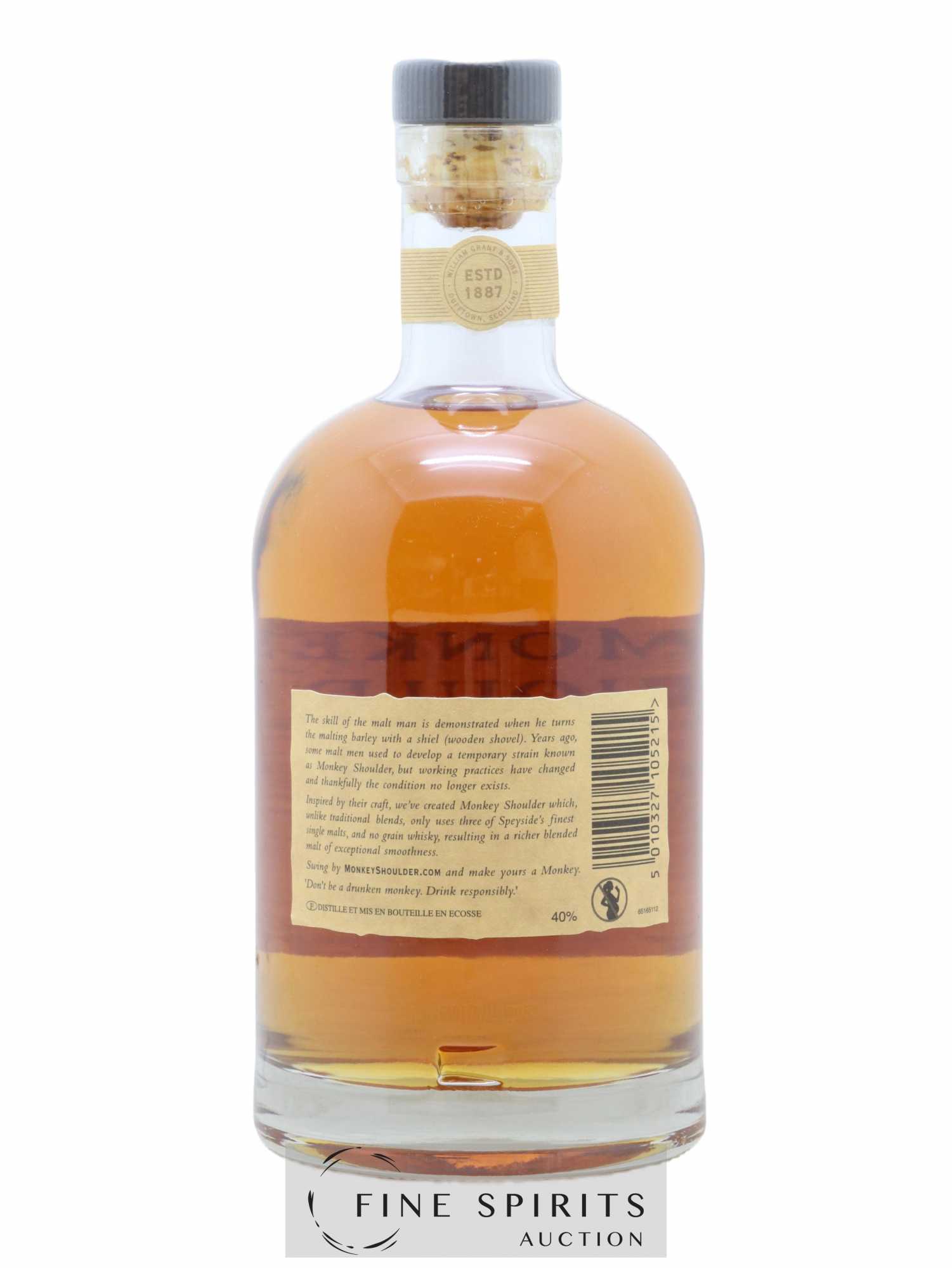 Monkey Shoulder Of. Batch 27 - Lot de 1 bouteille - 1