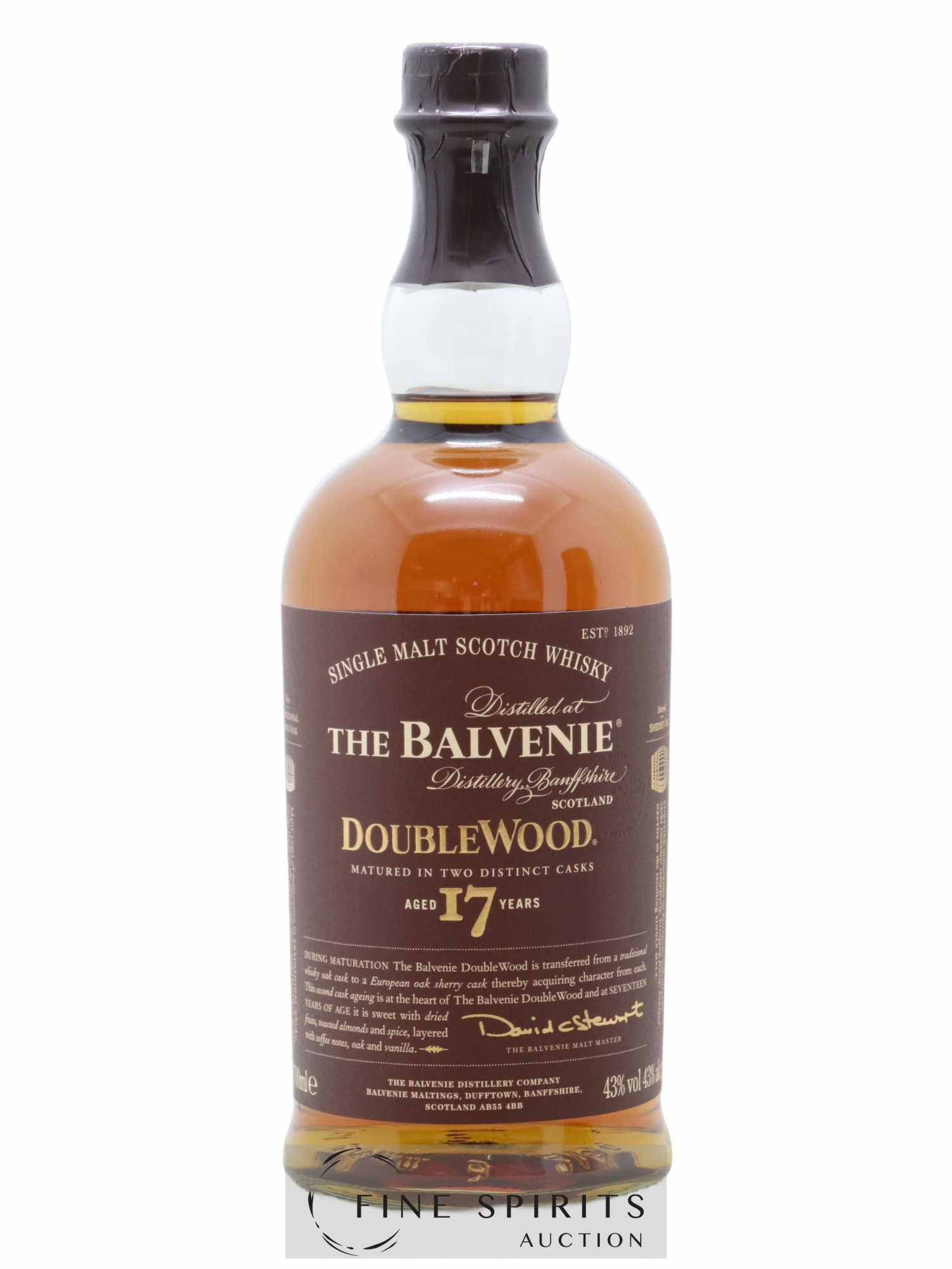 Balvenie (The) 17 years Of. Double Wood - Lot de 1 bouteille - 1