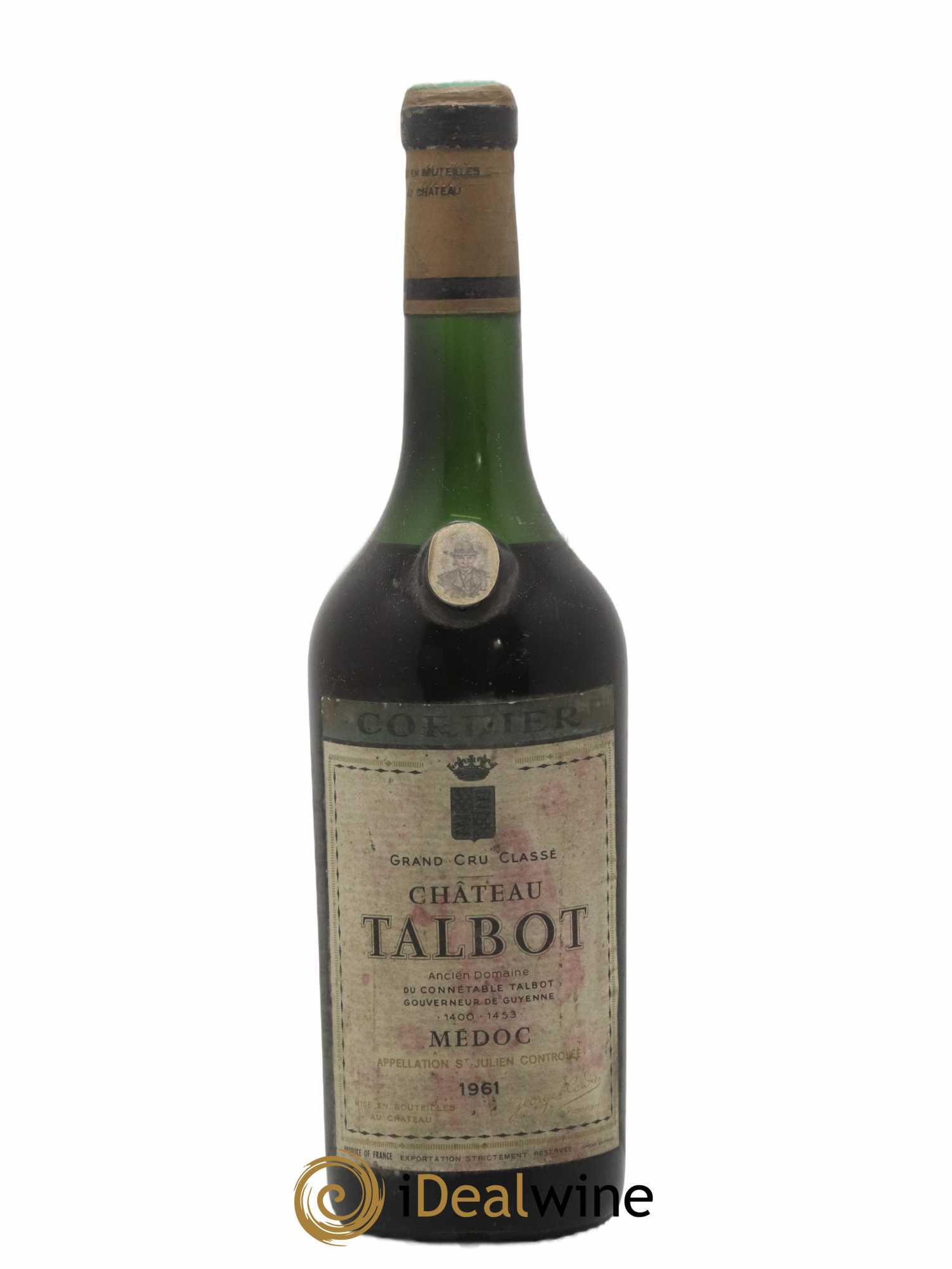 Château Talbot 4ème Grand Cru Classé 1961 - Lot of 1 bottle - 0