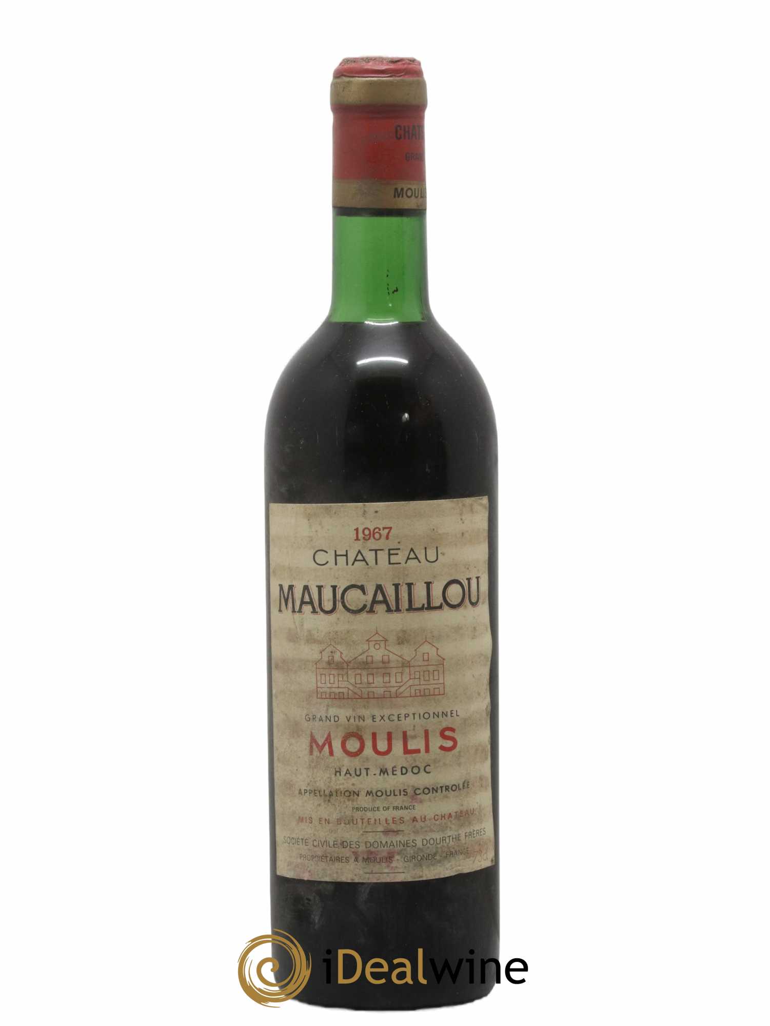 Château Maucaillou 1967 - Lot de 1 bouteille - 0