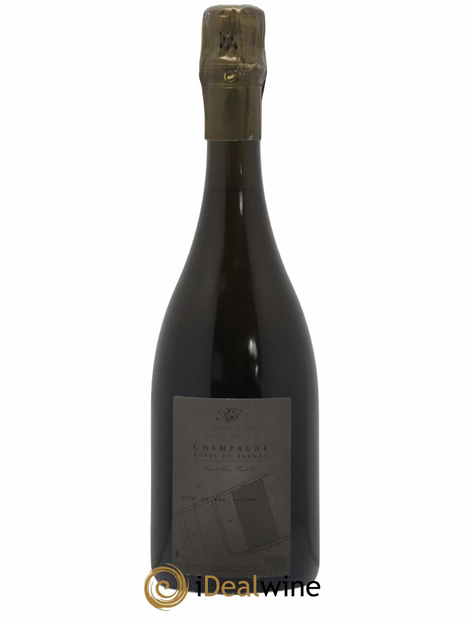 Roses de Jeanne Côte de Val Vilaine Blanc de Noirs Cédric Bouchard 2016 - Lot de 1 bouteille - 1
