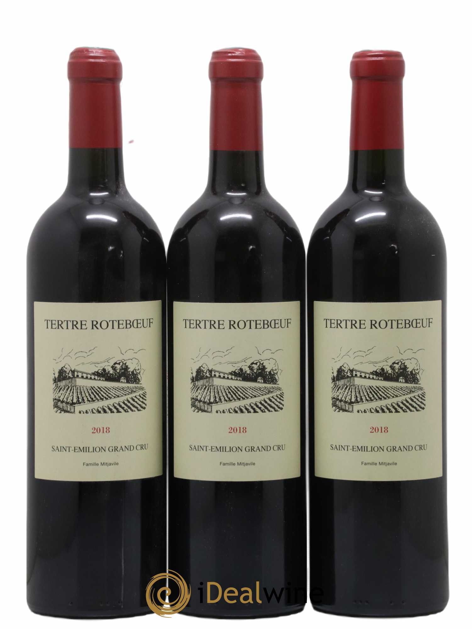 Château Tertre Roteboeuf 2018 - Posten von 3 Flaschen - 0