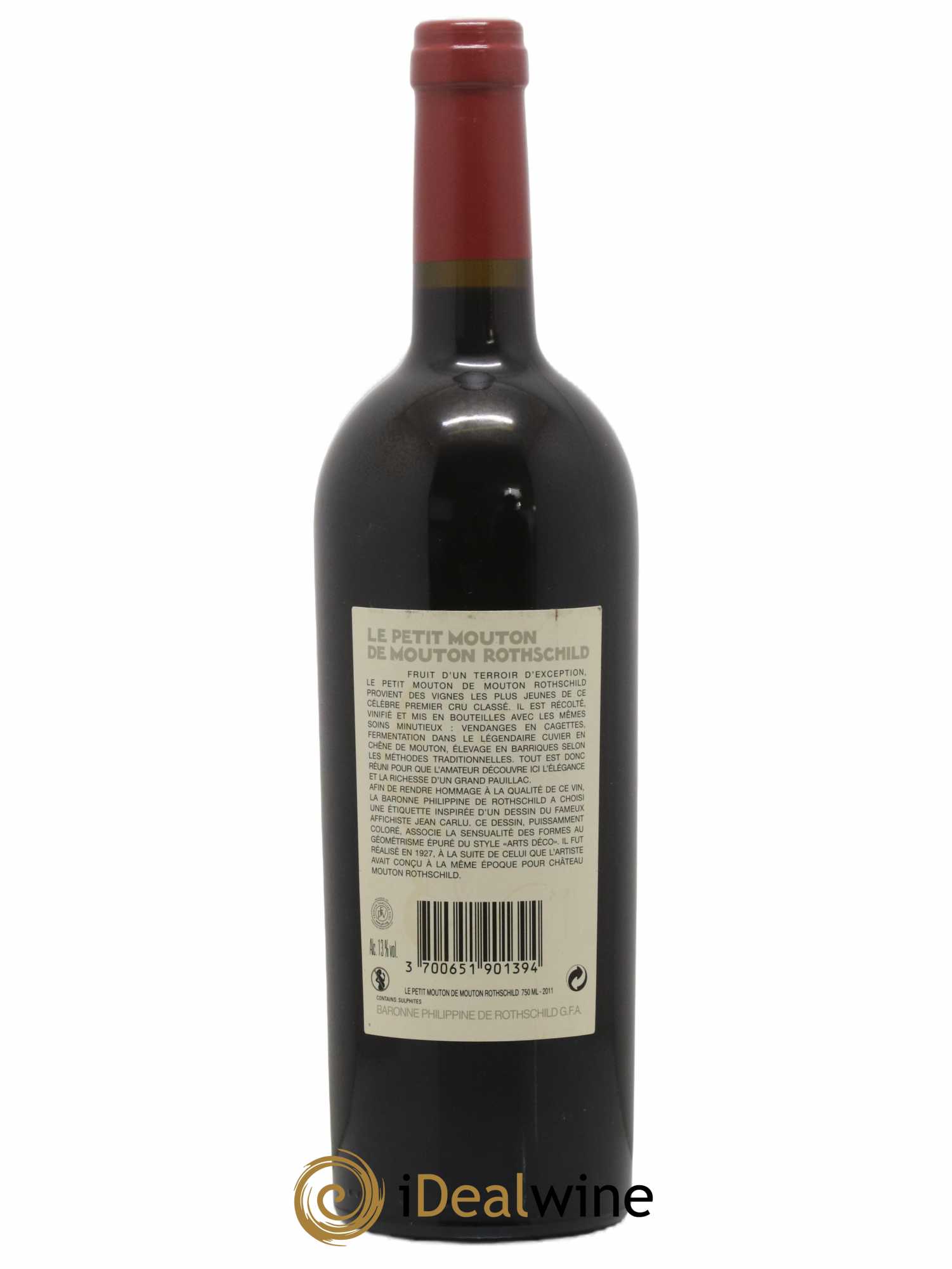 Petit Mouton Second Vin 2011 - Lot of 1 bottle - 1