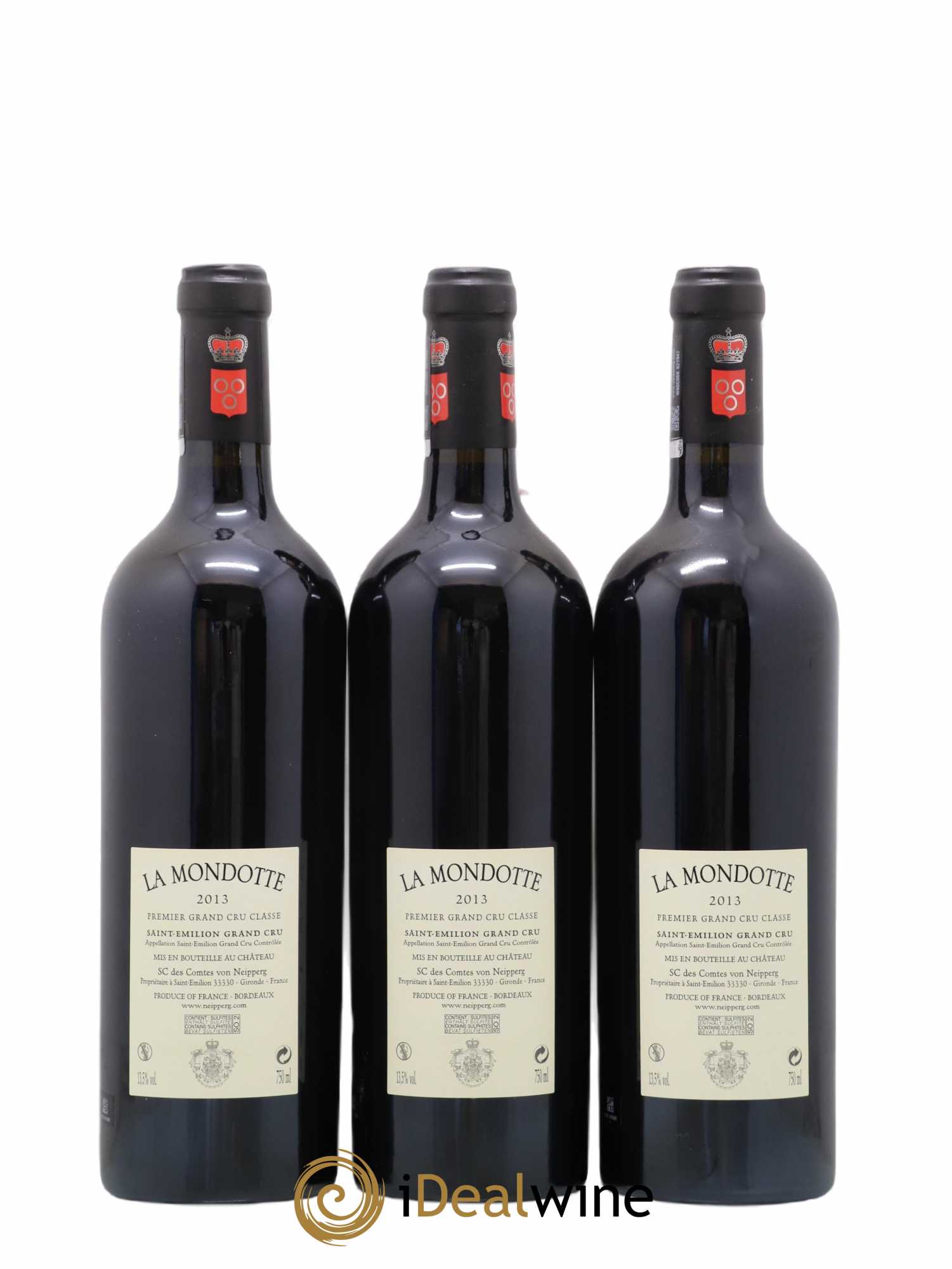La Mondotte 1er Grand Cru Classé B depuis 2012 2013 - Lot de 6 bouteilles - 4