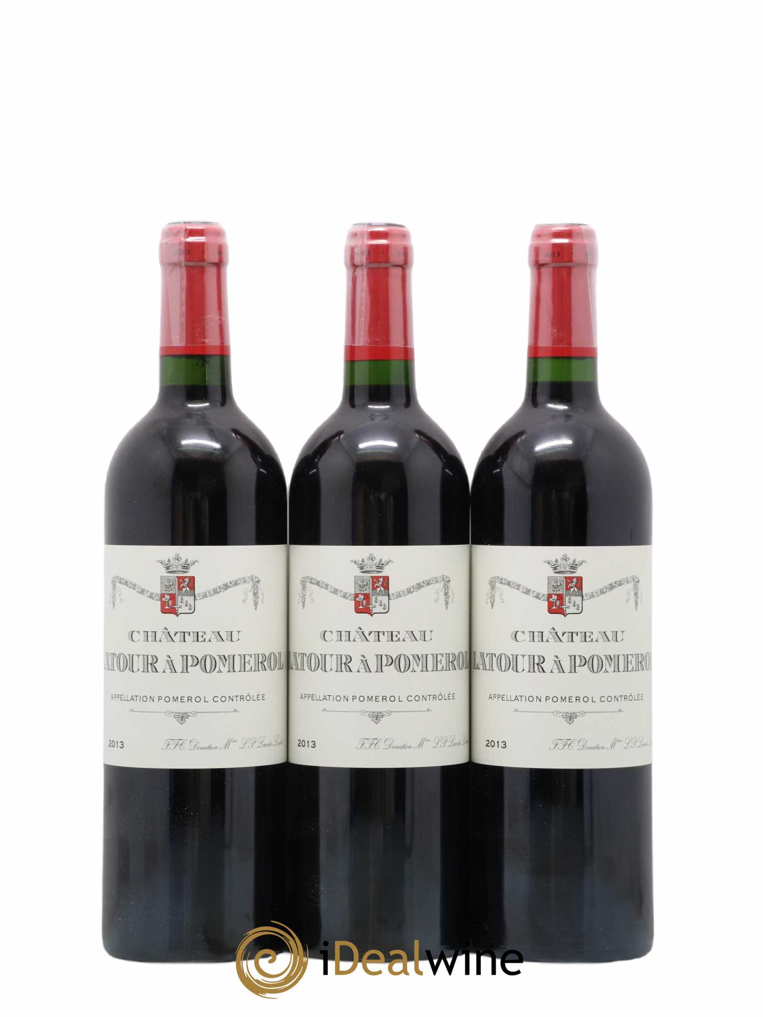 Château Latour à Pomerol 2013 - Lot of 3 bottles - 0