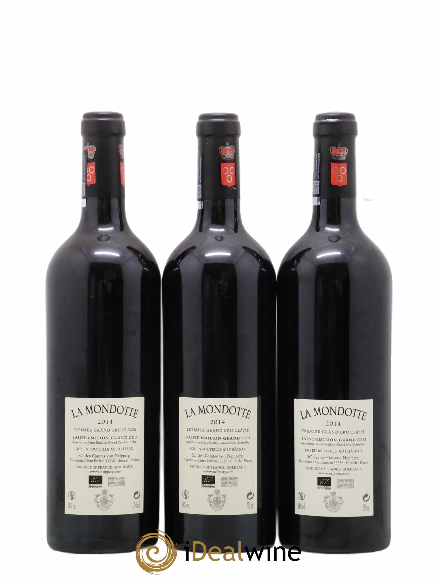 La Mondotte 1er Grand Cru Classé B depuis 2012 2014 - Lot de 6 bouteilles - 2