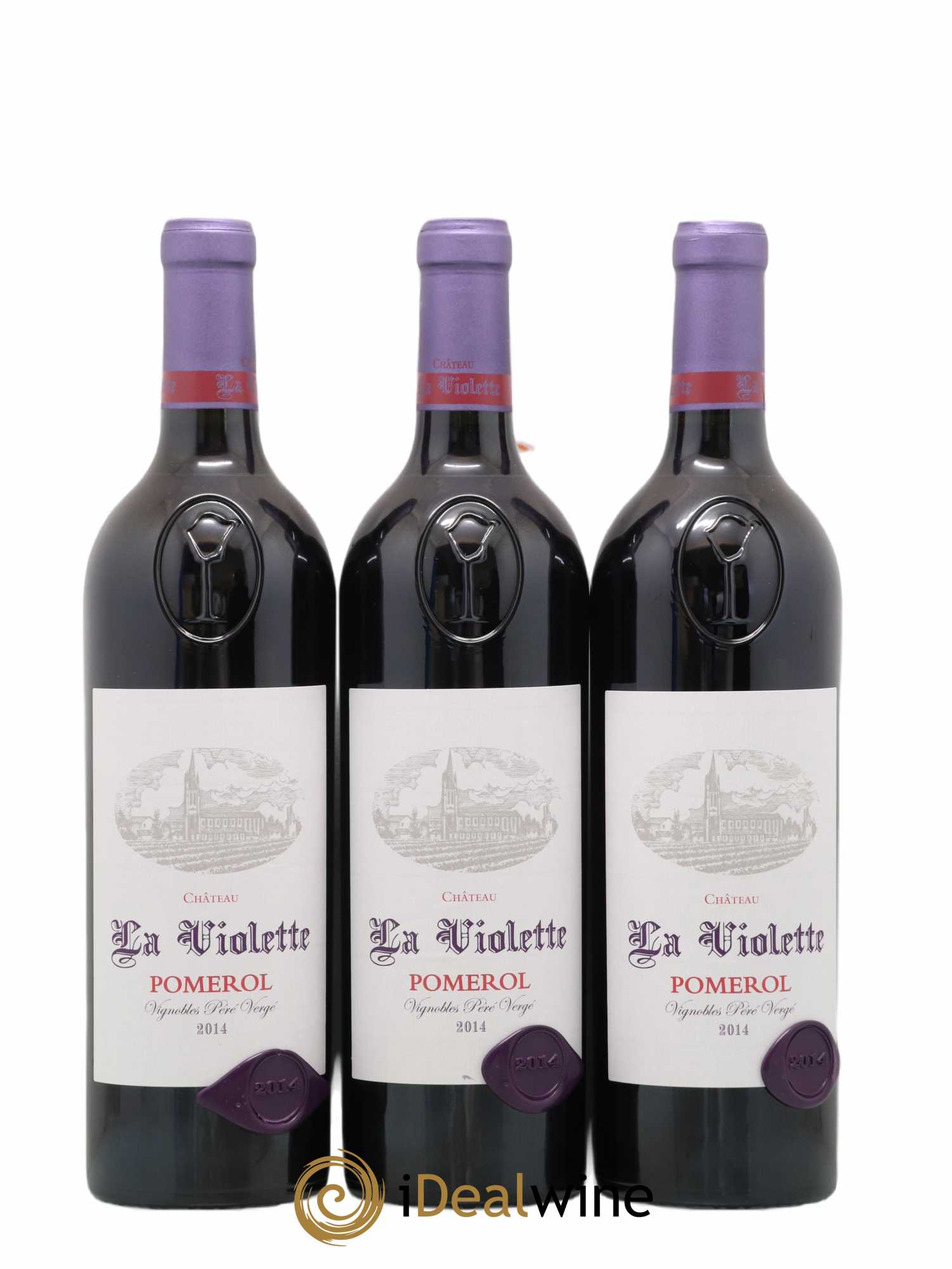 Château la Violette 2014 - Lot de 3 bouteilles - 0