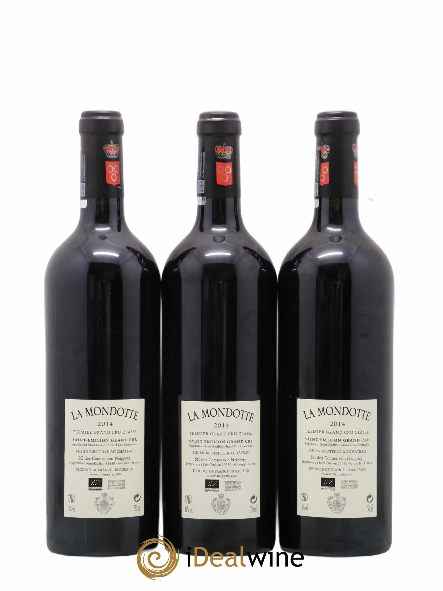 La Mondotte 1er Grand Cru Classé B depuis 2012 2014 - Lot de 6 bouteilles - 4