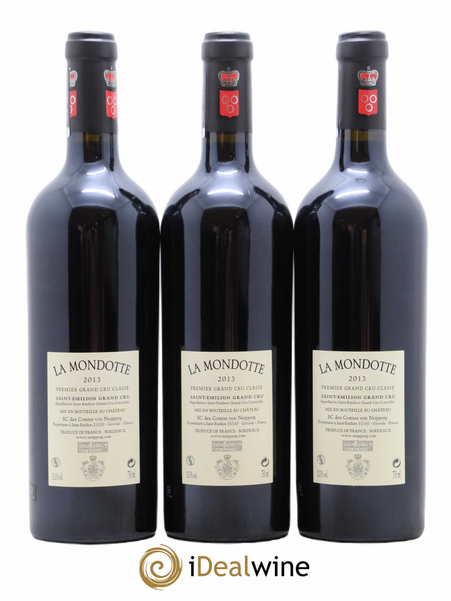 La Mondotte 1er Grand Cru Classé B depuis 2012 2013 - Lot de 6 bouteilles - 2
