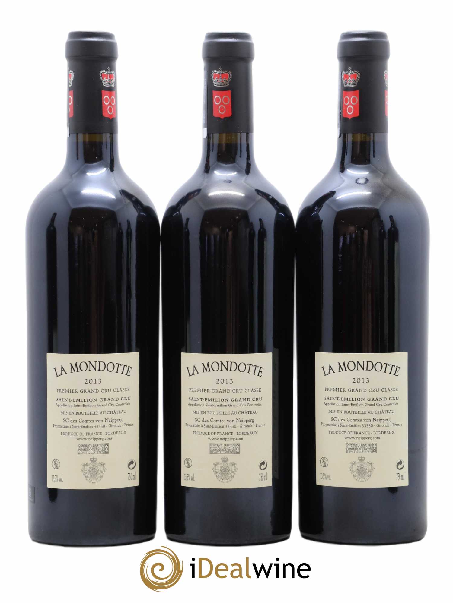 La Mondotte 1er Grand Cru Classé B depuis 2012 2013 - Lot de 6 bouteilles - 4
