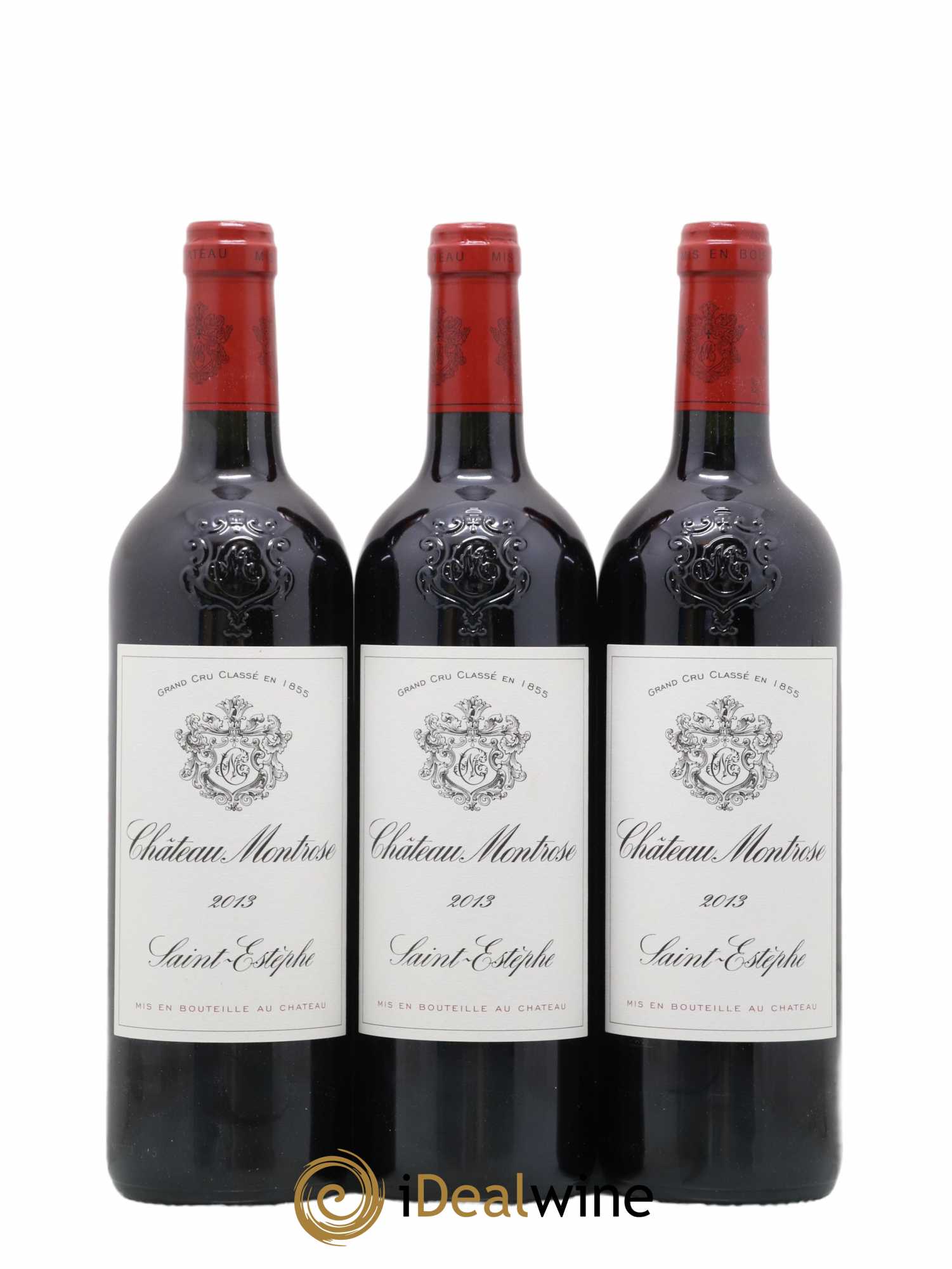 Château Montrose 2ème Grand Cru Classé 2013 - Lot de 3 bouteilles - 0