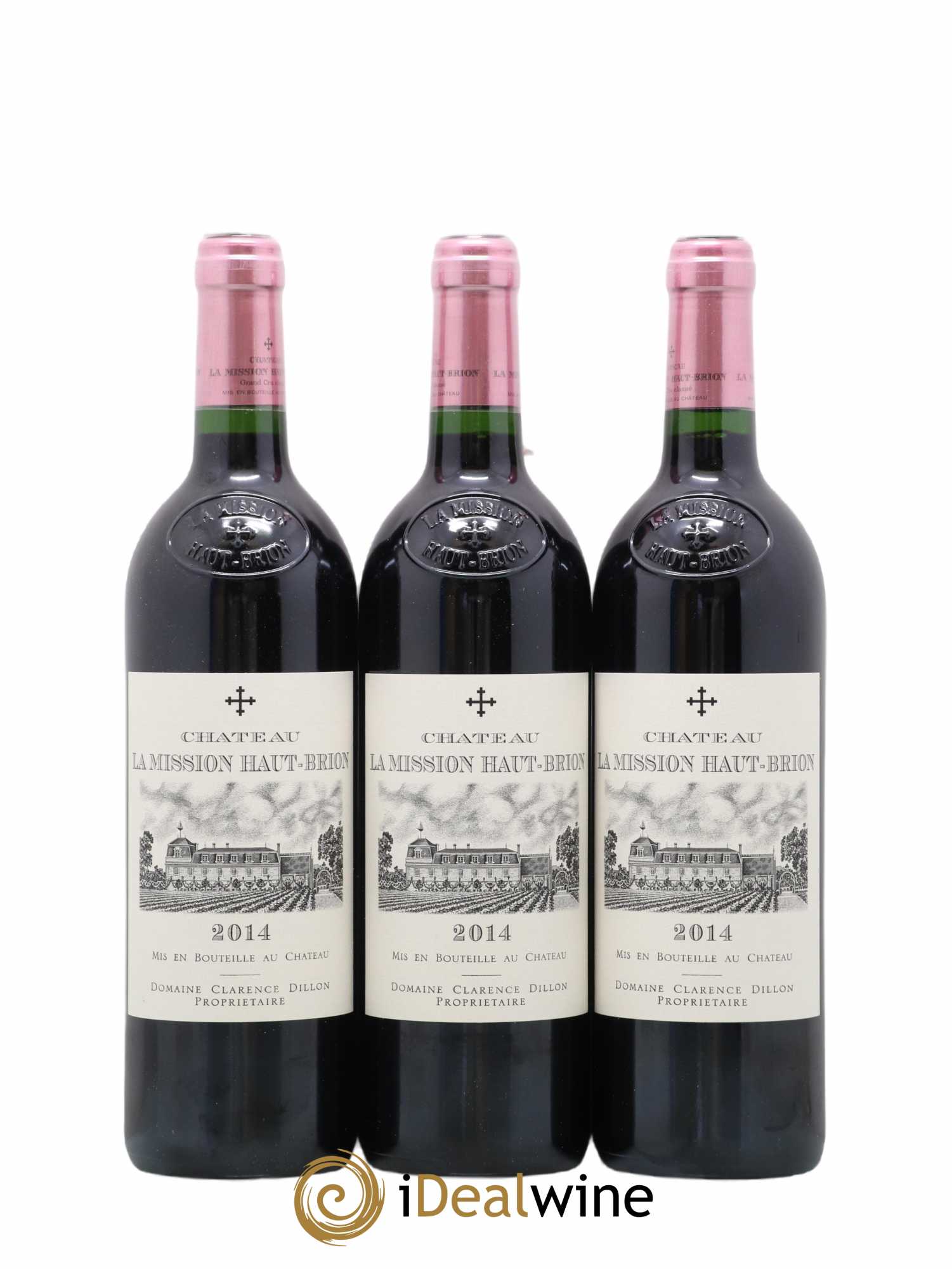 Château la Mission Haut-Brion Cru Classé de Graves 2014 - Lot of 6 bottles - 3