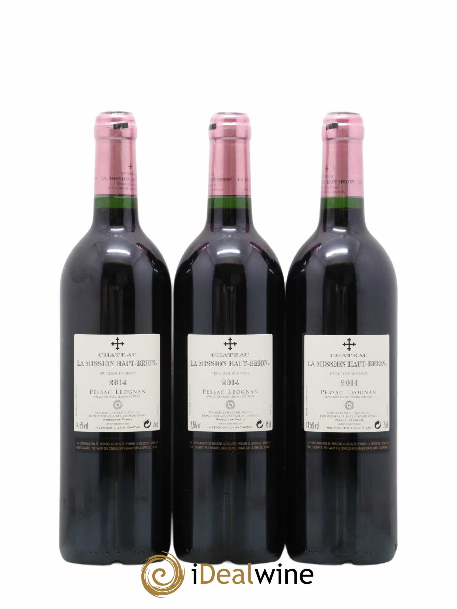 Château la Mission Haut-Brion Cru Classé de Graves 2014 - Lot of 6 bottles - 4