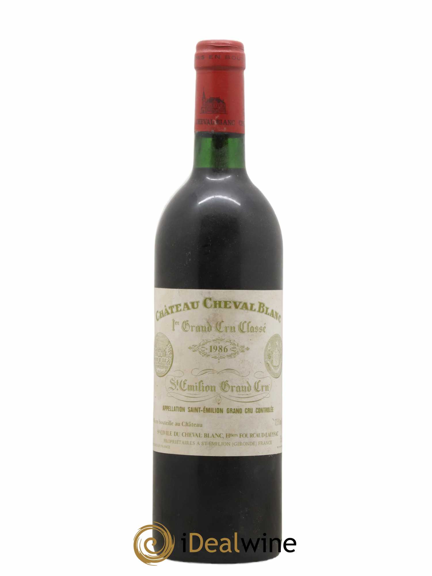 Château Cheval Blanc 1er Grand Cru Classé A 1986 - Lot de 1 bouteille - 0