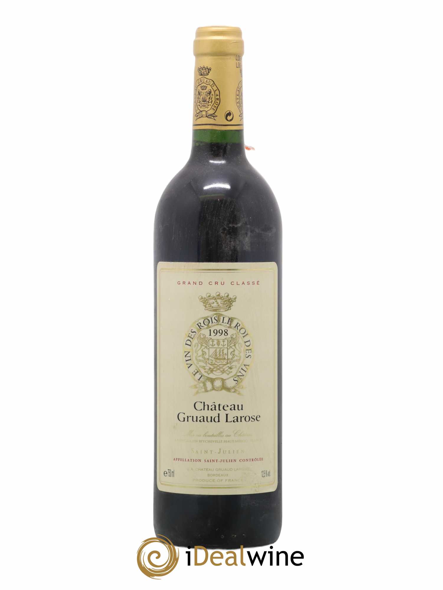 Château Gruaud Larose 2ème Grand Cru Classé 1998 - Lot de 1 bouteille - 0