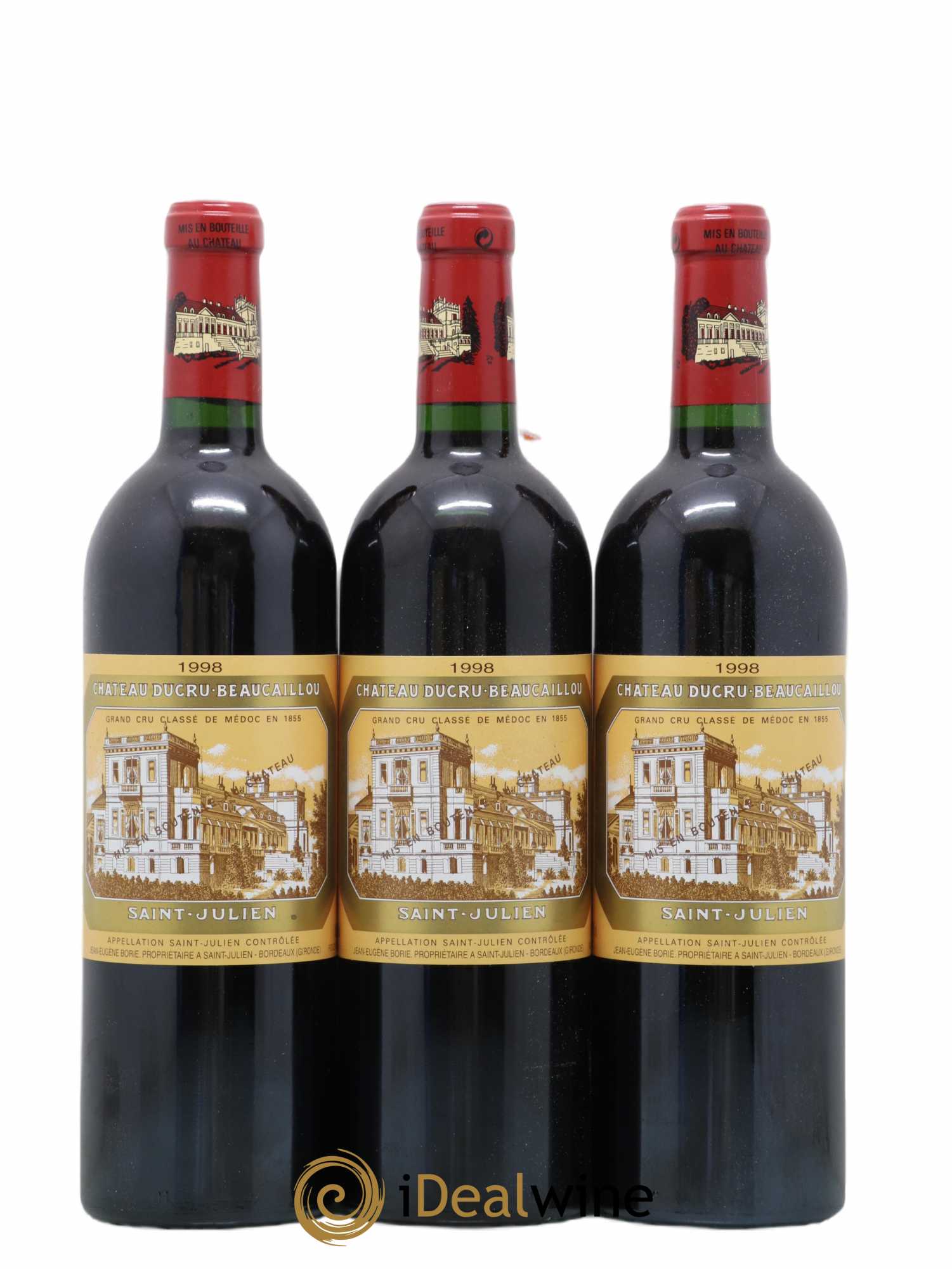 Château Ducru Beaucaillou 2ème Grand Cru Classé 1998 - Lot of 12 bottles - 1
