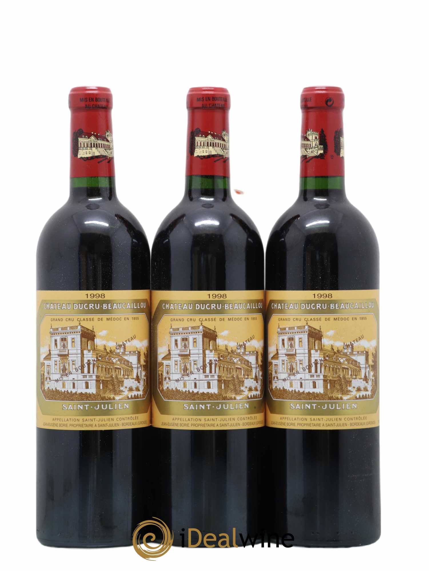 Château Ducru Beaucaillou 2ème Grand Cru Classé 1998 - Lot of 12 bottles - 3
