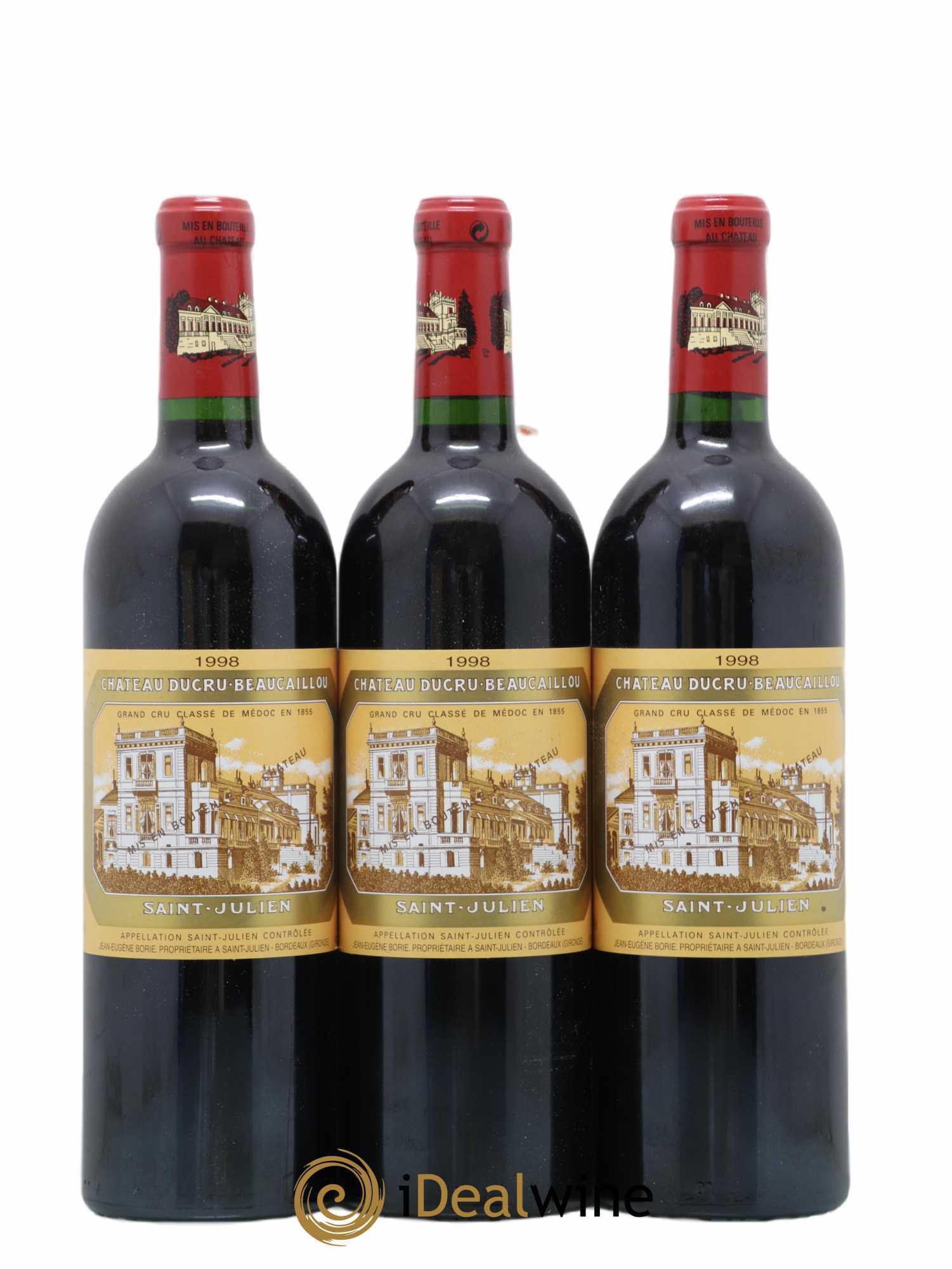 Château Ducru Beaucaillou 2ème Grand Cru Classé 1998 - Lot of 12 bottles - 4