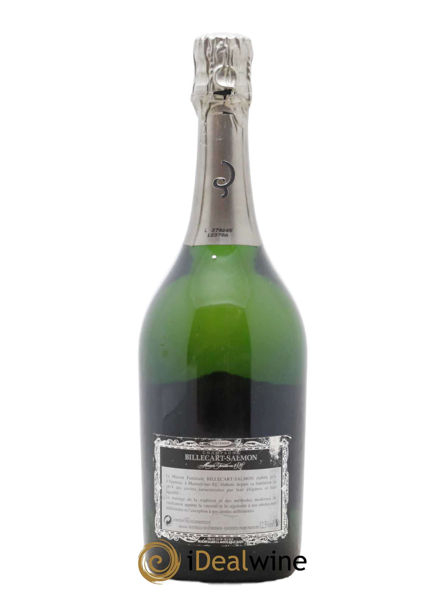 Brut Nicolas François Billecart Billecart-Salmon 1999 - Lot de 1 bouteille - 1