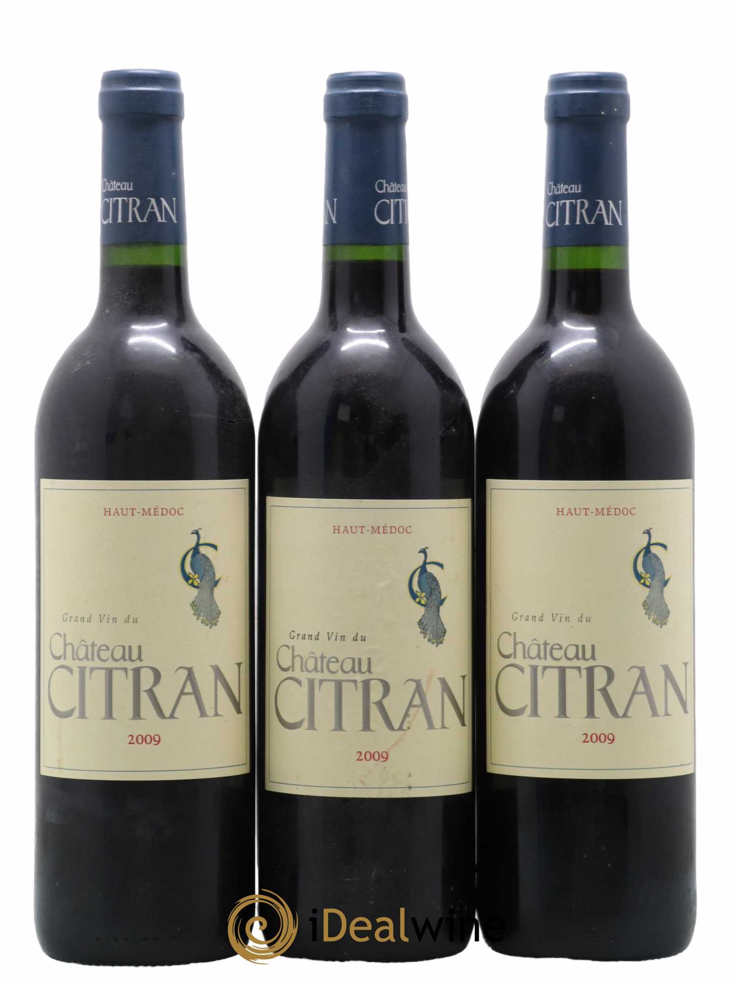 Château Citran Cru Bourgeois (sans prix de réserve) 2009 - Lot de 3 bouteilles - 0