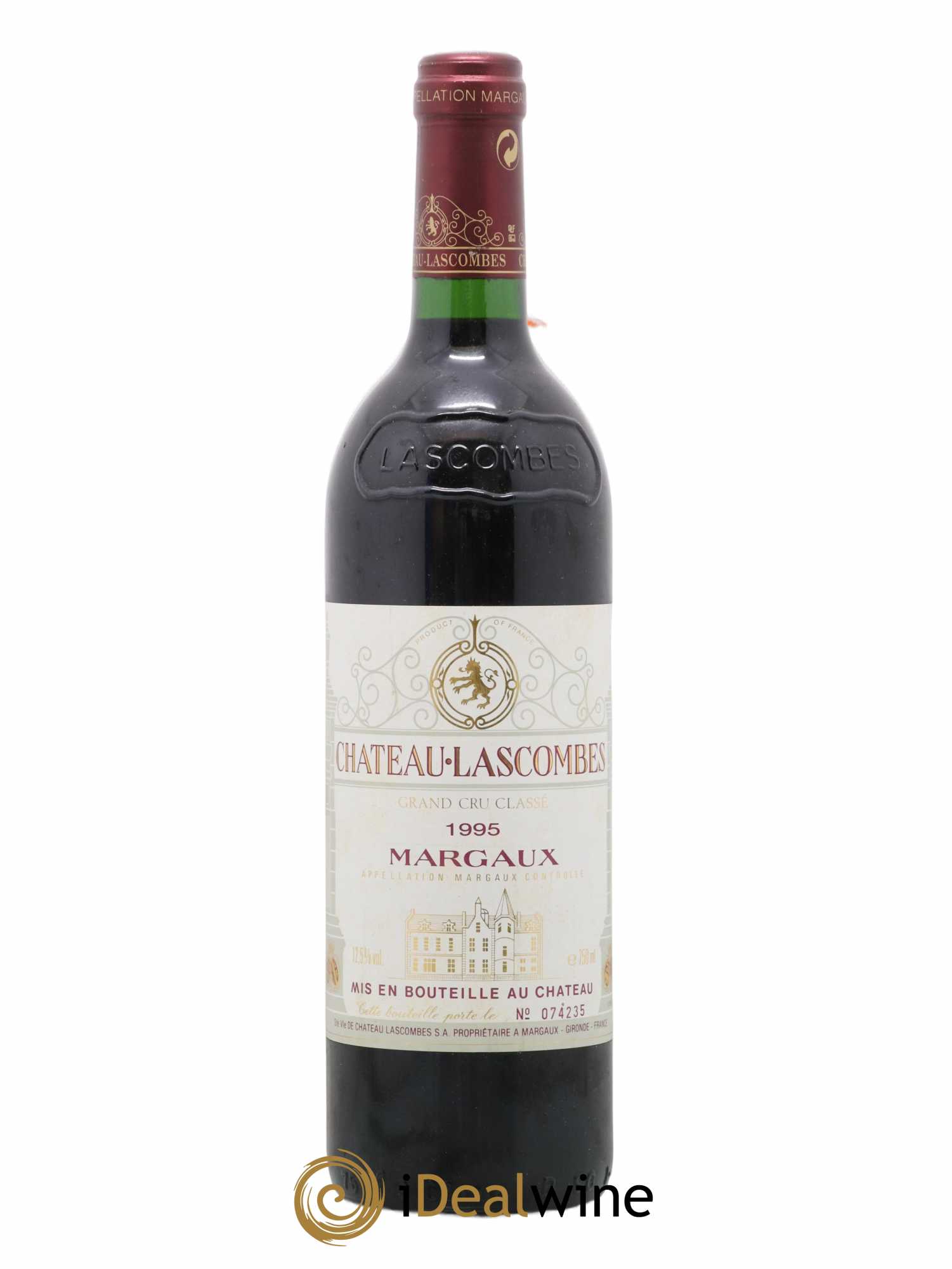 Château Lascombes 2ème Grand Cru Classé 1995 - Lot de 1 bouteille - 0