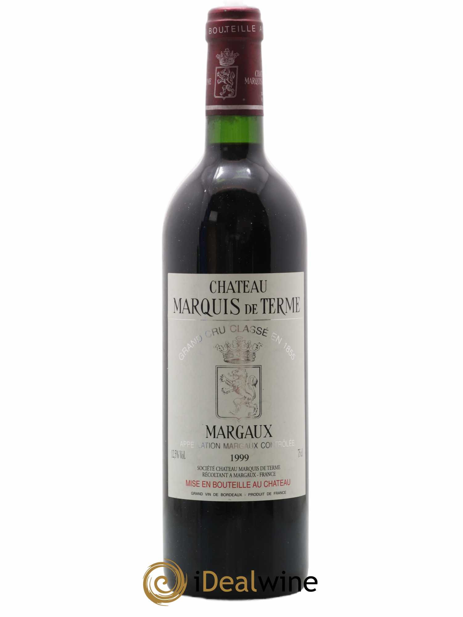 Château Marquis de Terme 4ème Grand Cru Classé 1999 - Lot of 1 bottle - 0