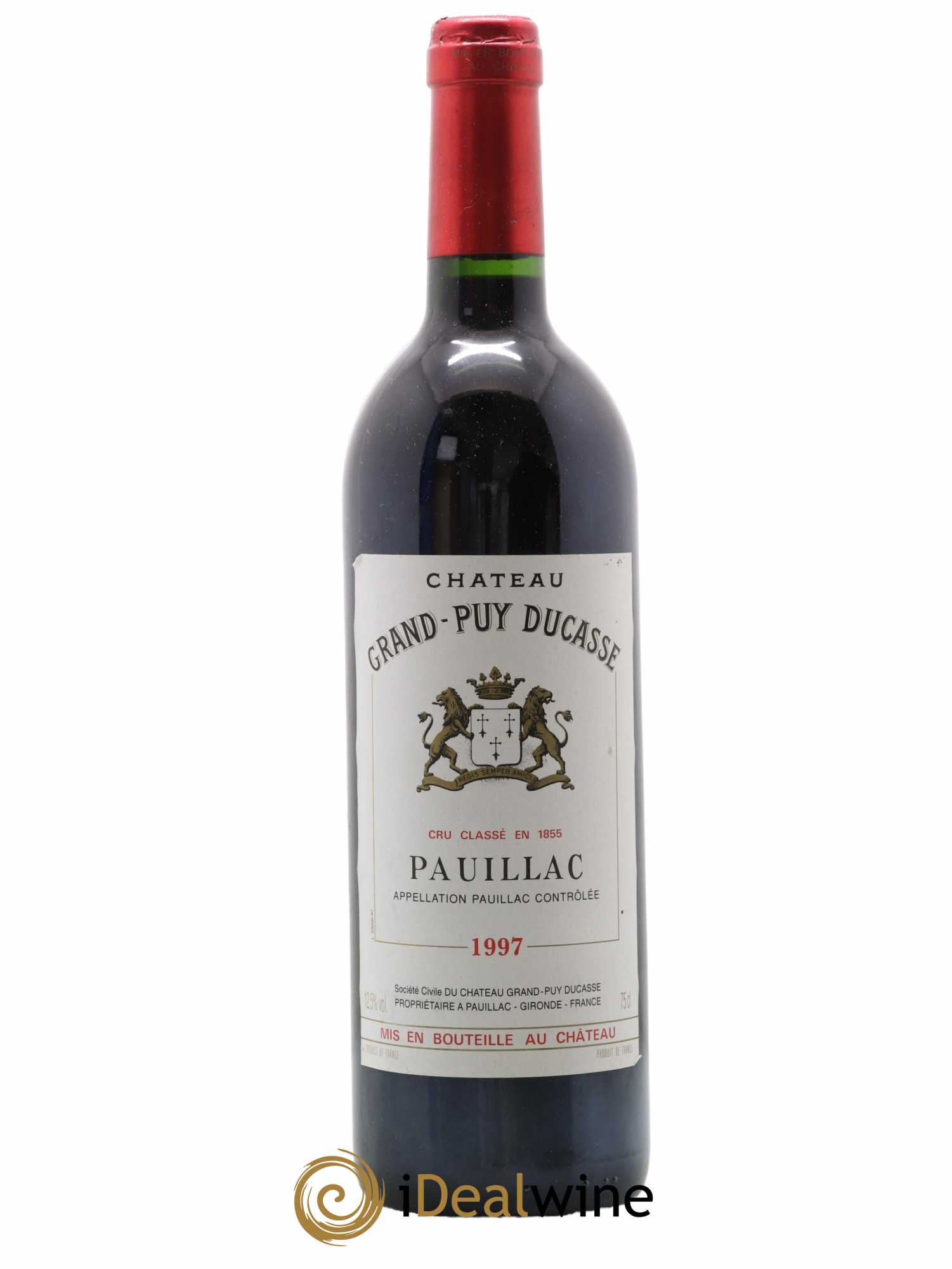 Château Grand Puy Ducasse 5ème Grand Cru Classé 1997 - Lot de 1 bouteille - 0