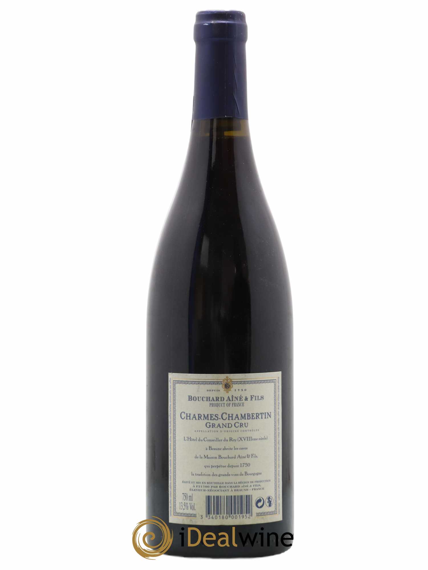 Charmes-Chambertin Grand Cru Bouchard Père & Fils (sans prix de réserve) 2007 - Lot de 1 bouteille - 1