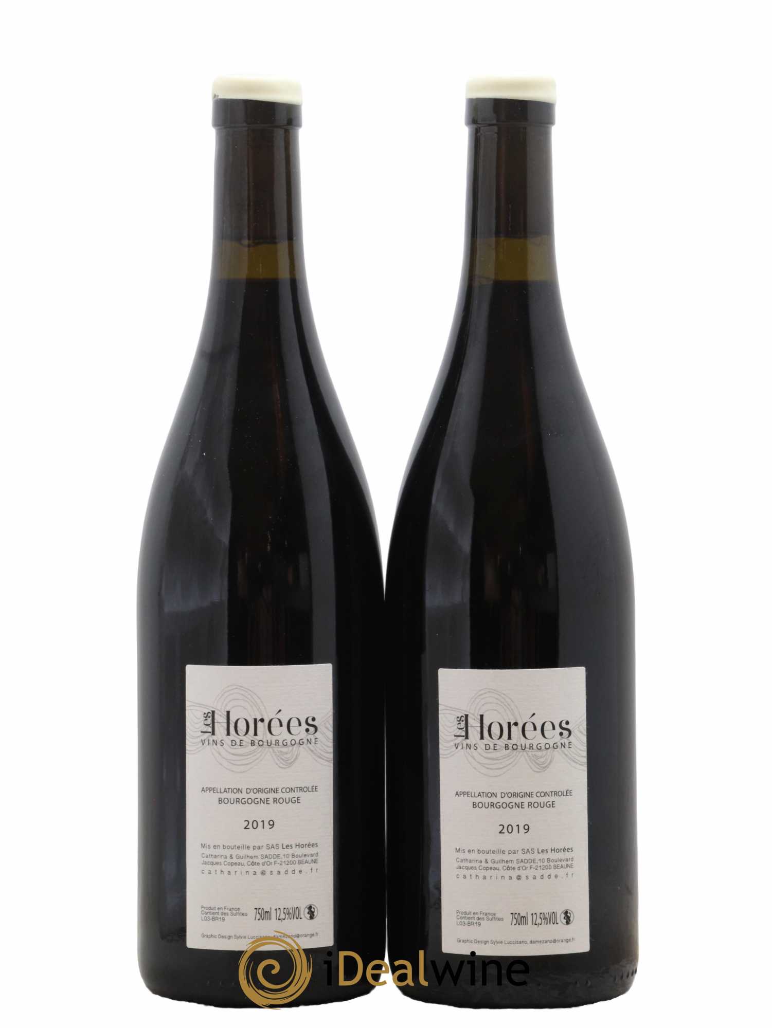 Bourgogne Le Vieux Sage Les Horées 2019 - Lot de 2 bouteilles - 1