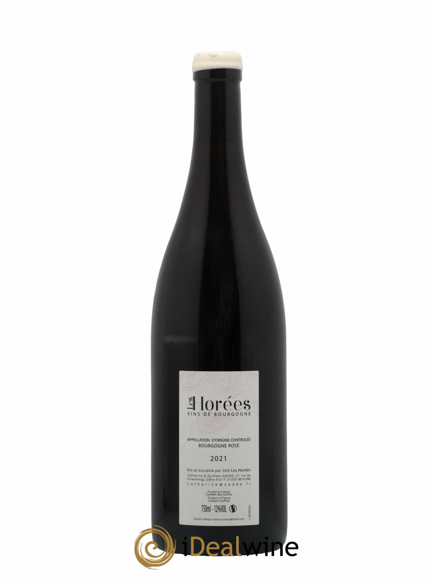 Bourgogne Rosé Bonheur Les Horées 2021 - Lot de 1 bouteille - 1