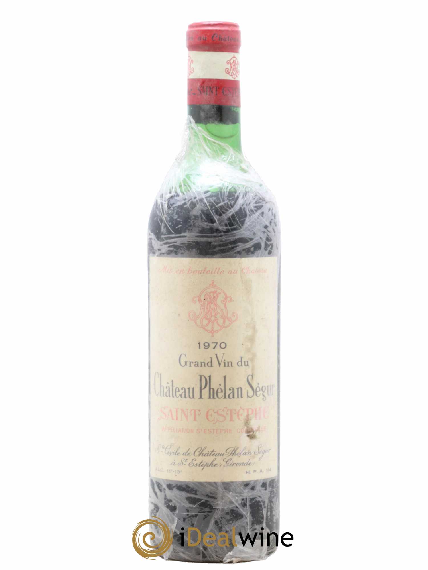 Château Phélan Ségur 1970 - Lot de 1 bouteille - 0