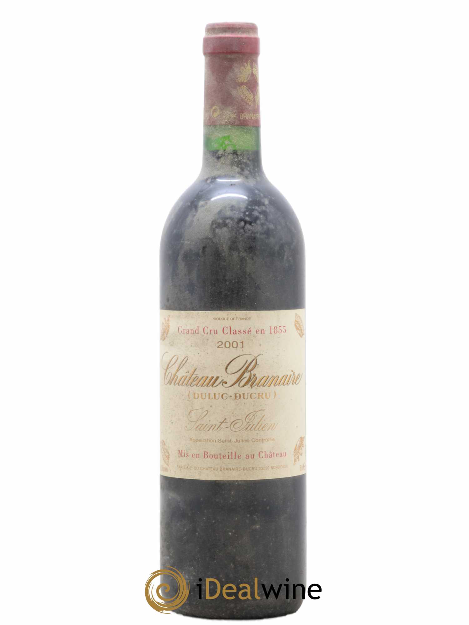 Château Branaire Ducru 4ème Grand Cru Classé 2001 - Lot de 1 bouteille - 0