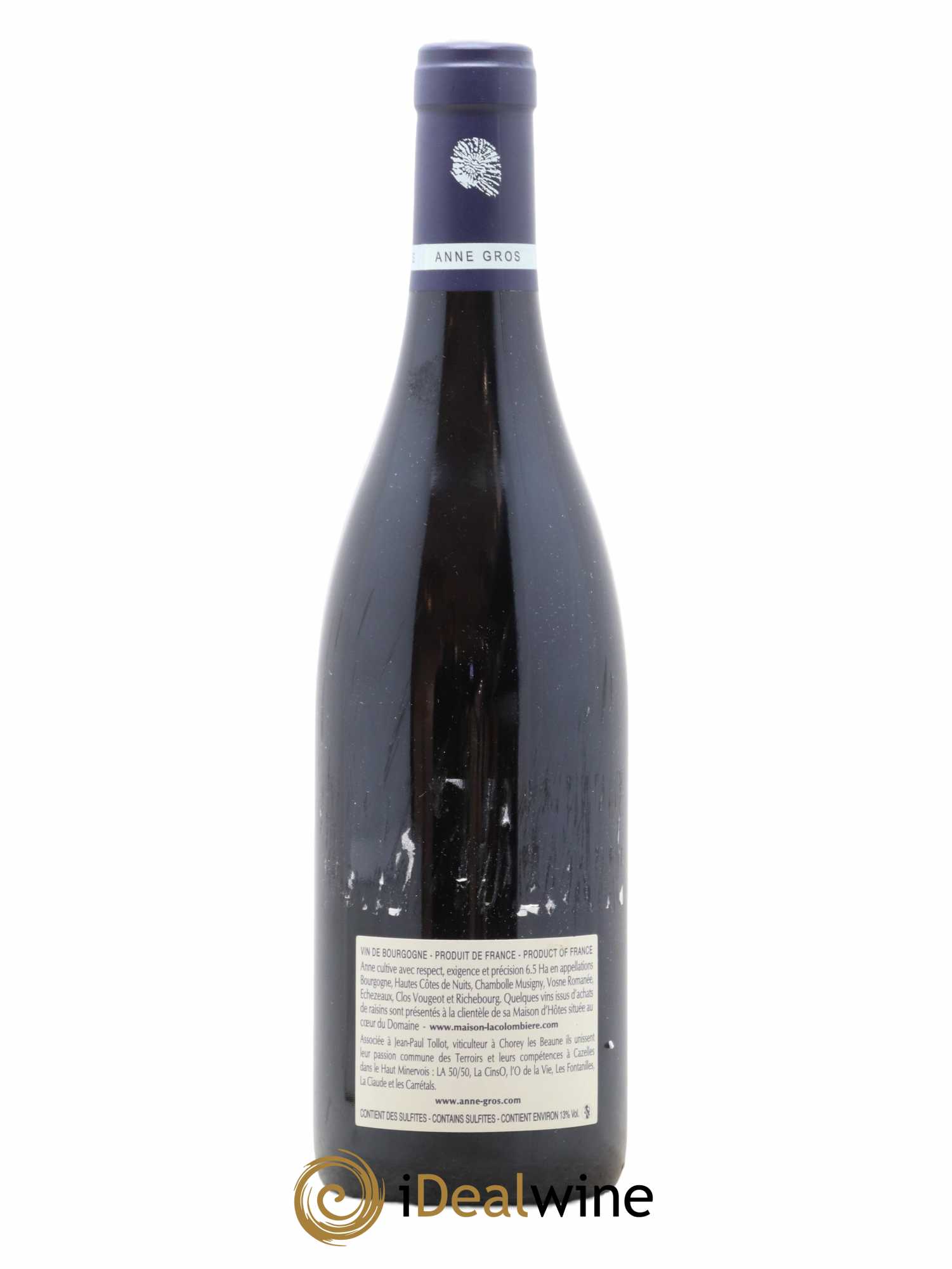 Vosne-Romanée Les Barreaux Anne Gros 2014 - Lot of 1 bottle - 1