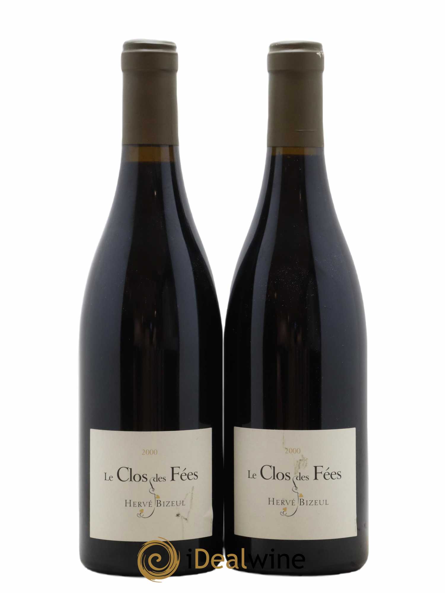 Côtes du Roussillon Villages Clos des Fées Hervé Bizeul 2000 - Lot de 2 bouteilles - 0
