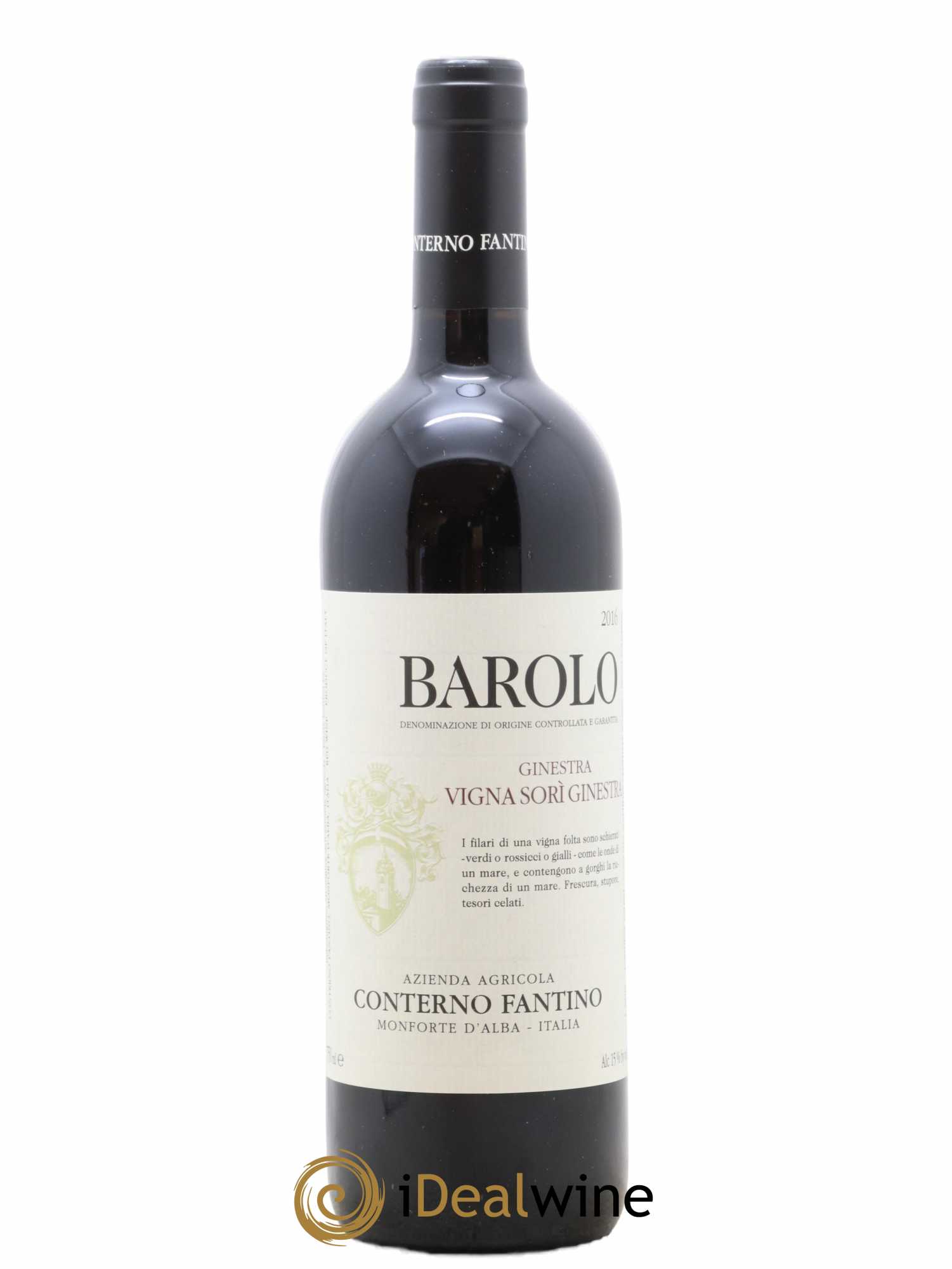 Barolo DOCG Sori Ginestra Conterno Fantino 2016 - Lot de 1 bouteille - 0