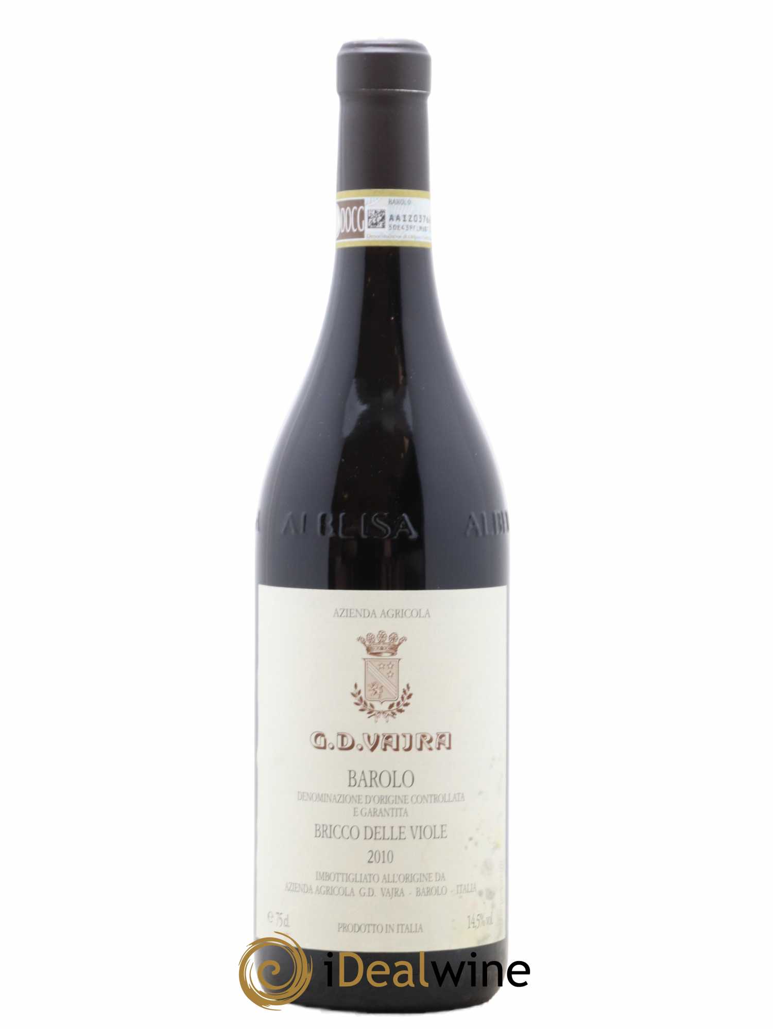 Barolo DOCG Bricco Delle Viole G.D Vajra 2010 - Lot of 1 bottle - 0