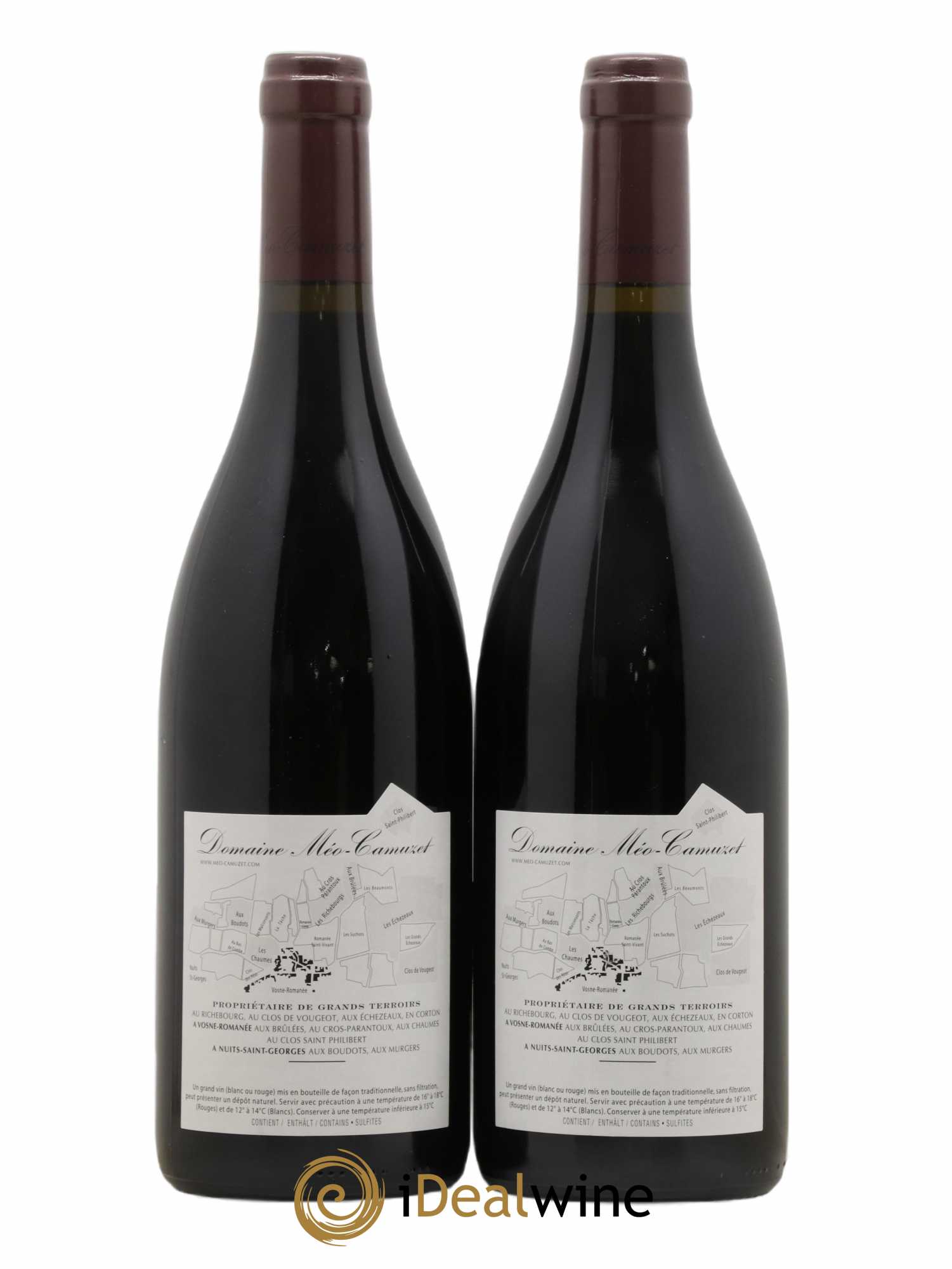 Corton Grand Cru Les Perrières Méo-Camuzet (Domaine) 2016 - Lot de 2 bouteilles - 1