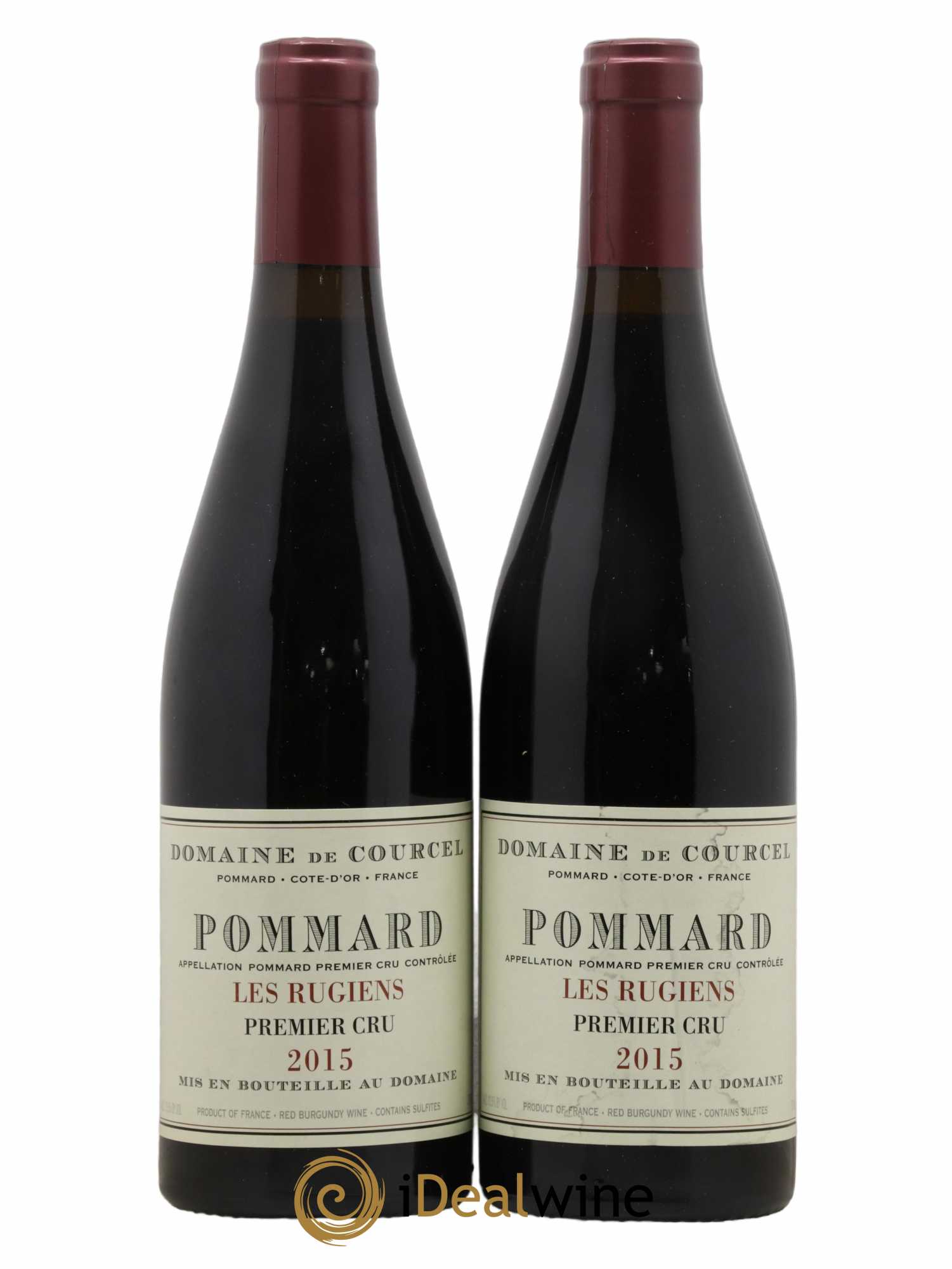 Pommard 1er Cru Les Rugiens de Courcel (Domaine) 2015 - Lot de 2 bouteilles - 0