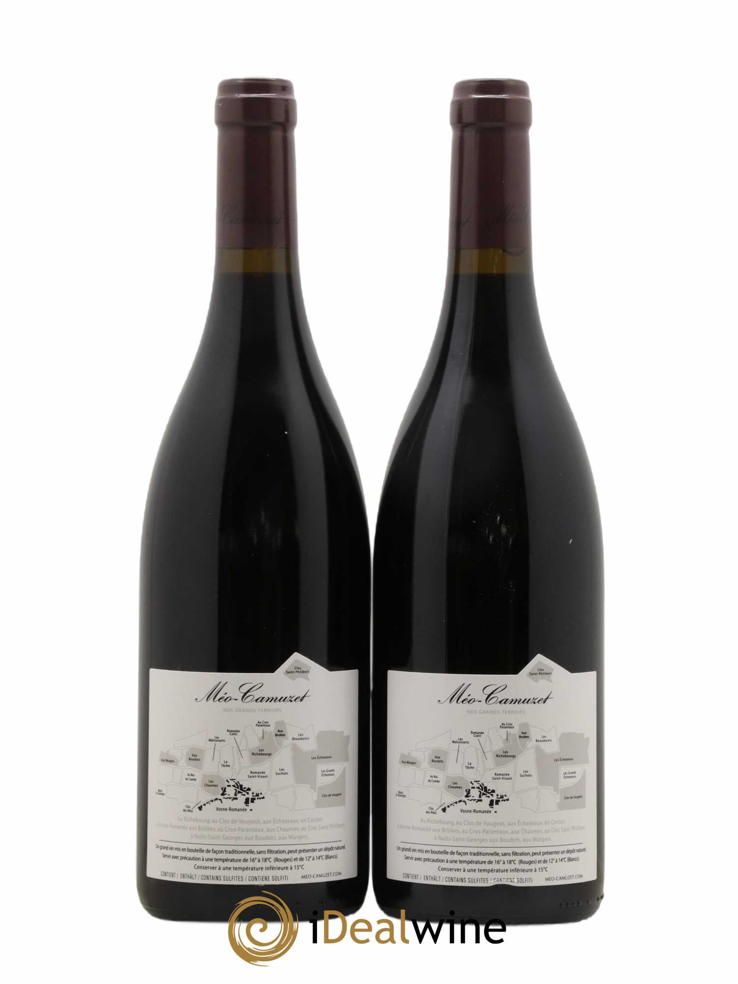 Clos de Vougeot Grand Cru Méo-Camuzet (Domaine) 2018 - Lot de 2 bouteilles - 1