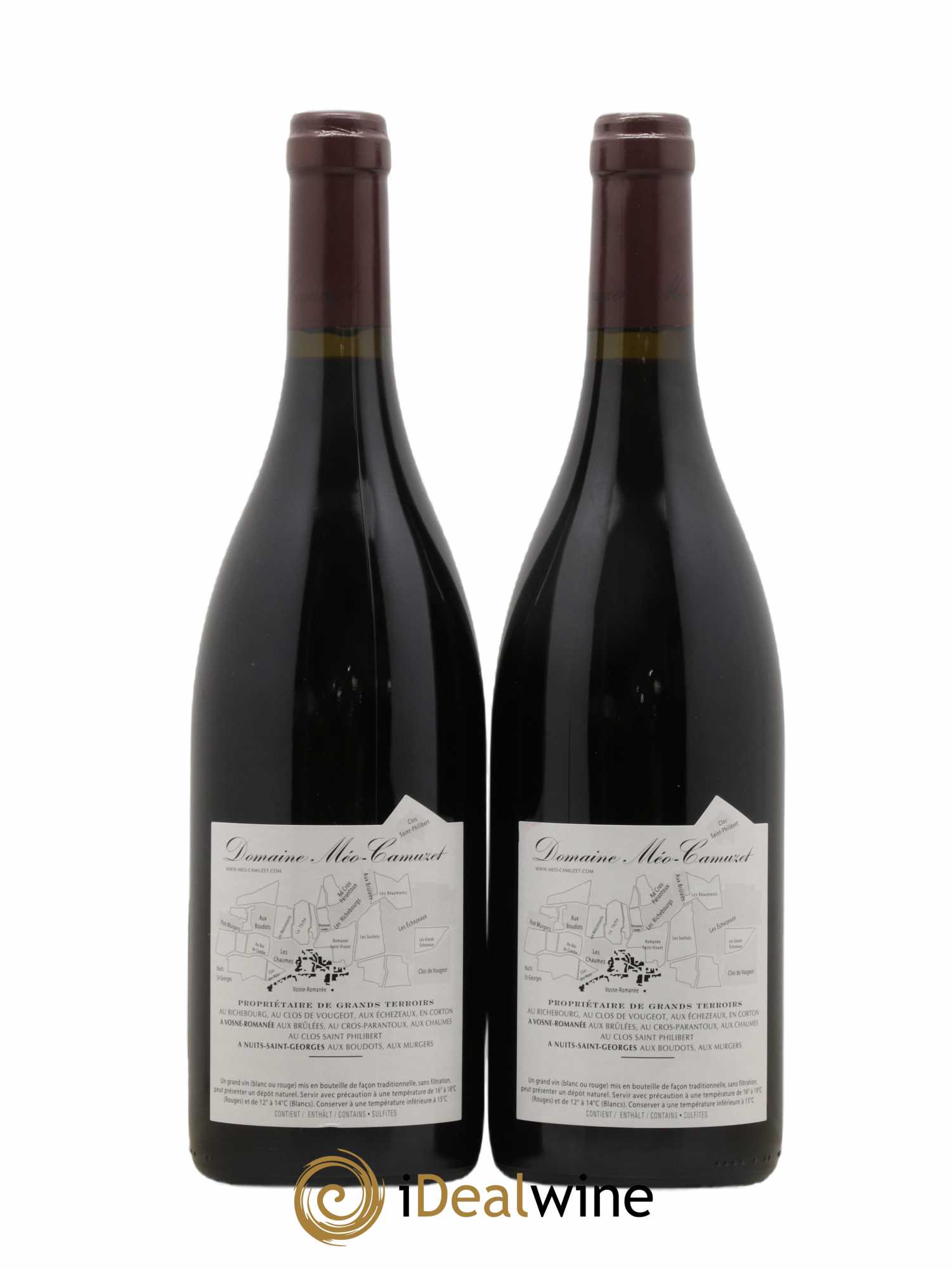 Clos de Vougeot Grand Cru Méo-Camuzet (Domaine) 2016 - Lot of 2 bottles - 1