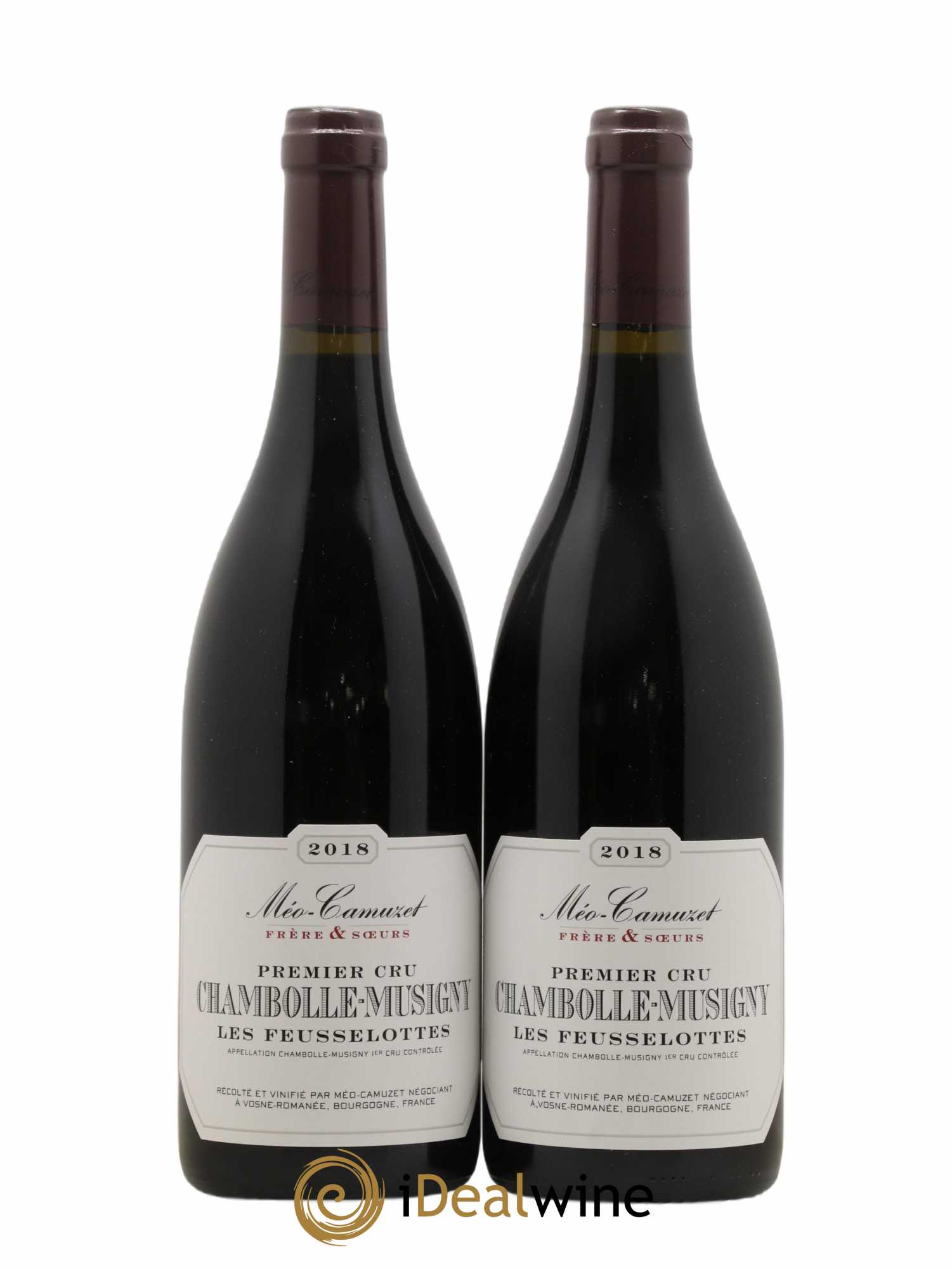Chambolle-Musigny 1er Cru Les Feusselottes Méo-Camuzet (Frère & Soeurs) 2018 - Lot of 2 bottles - 0