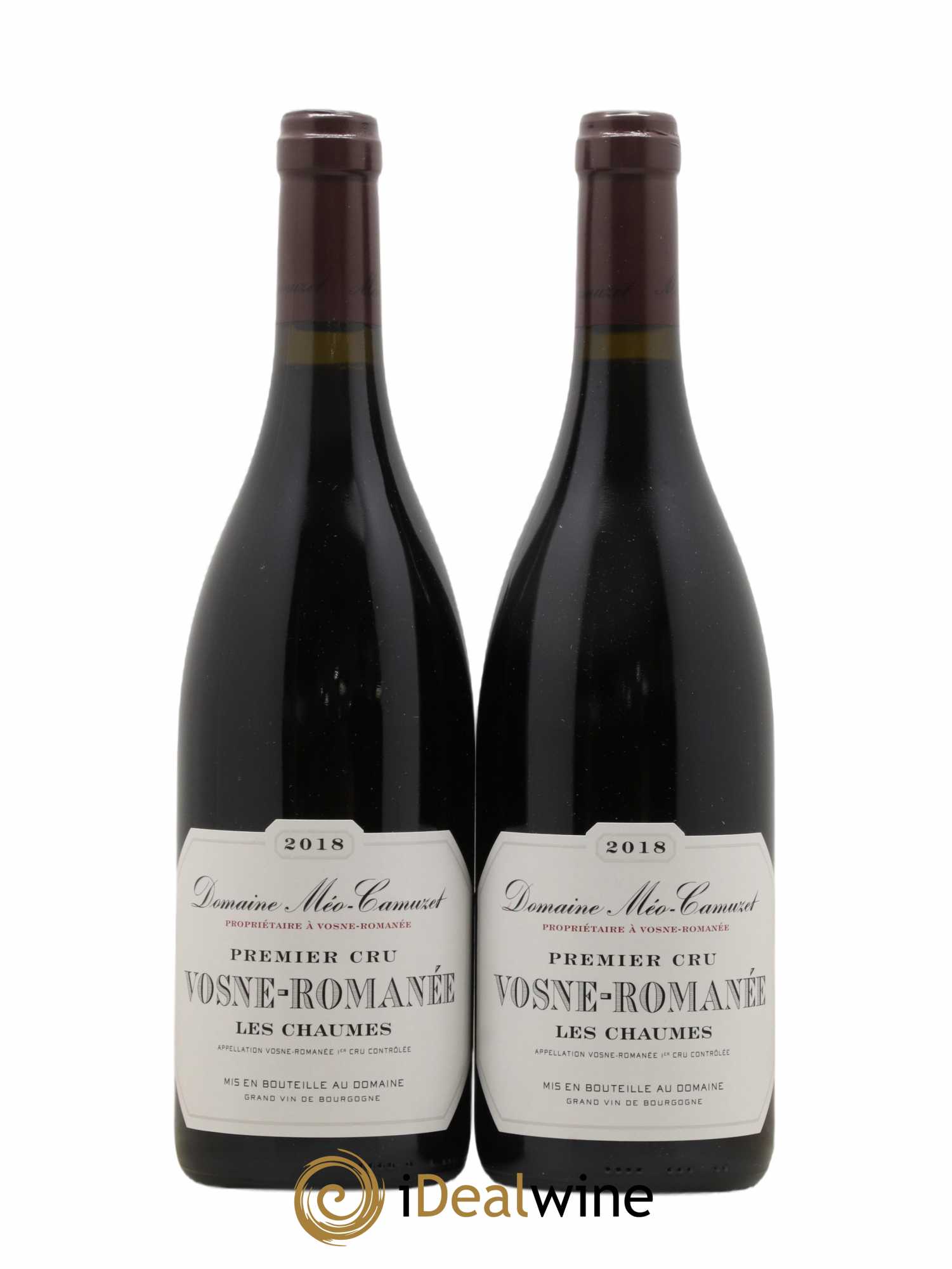 Vosne-Romanée 1er Cru Les Chaumes Méo-Camuzet (Domaine) 2018 - Lot of 2 bottles - 0