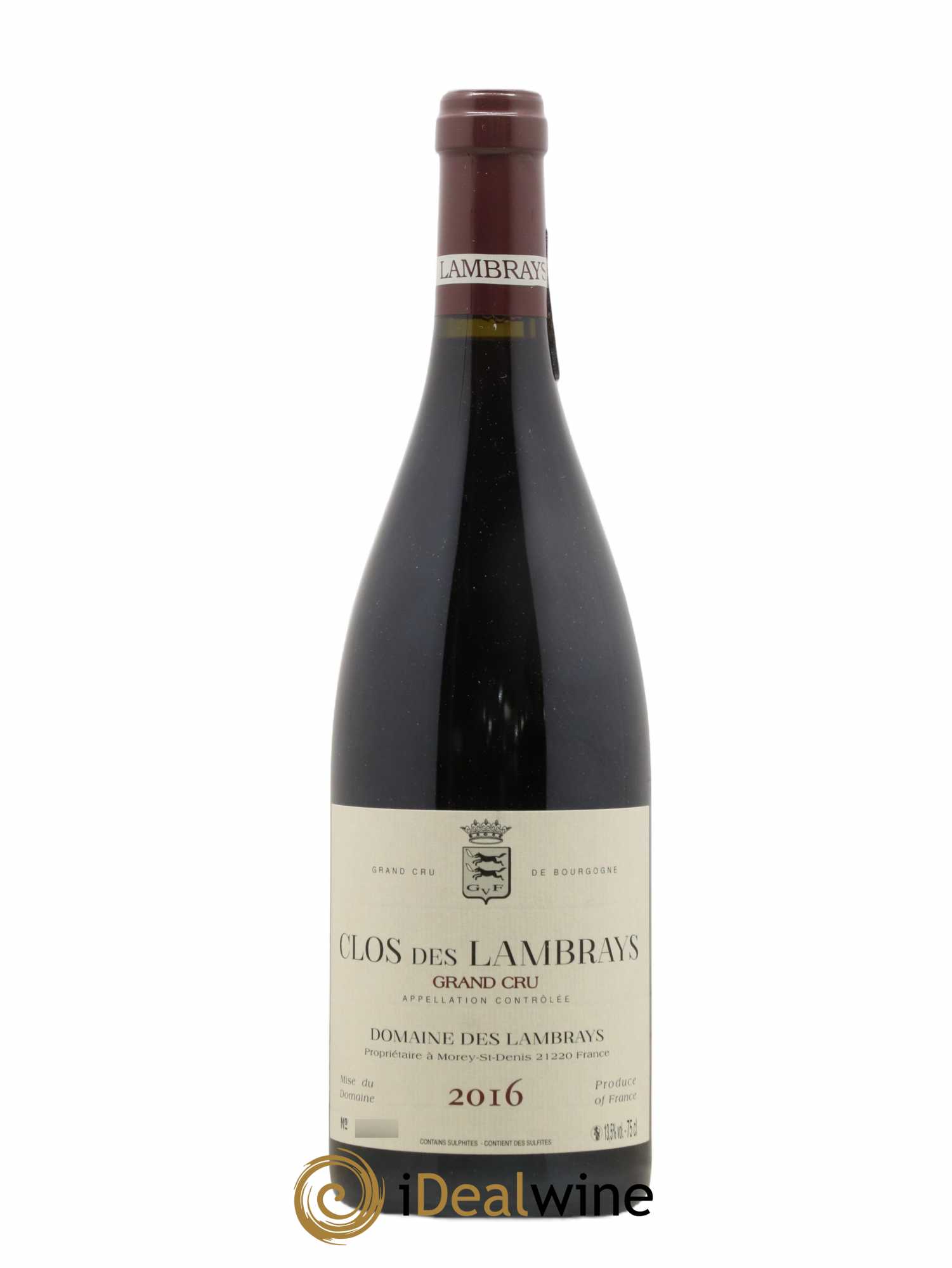 Clos des Lambrays Grand Cru Domaine des Lambrays 2016 - Lot of 1 bottle - 0