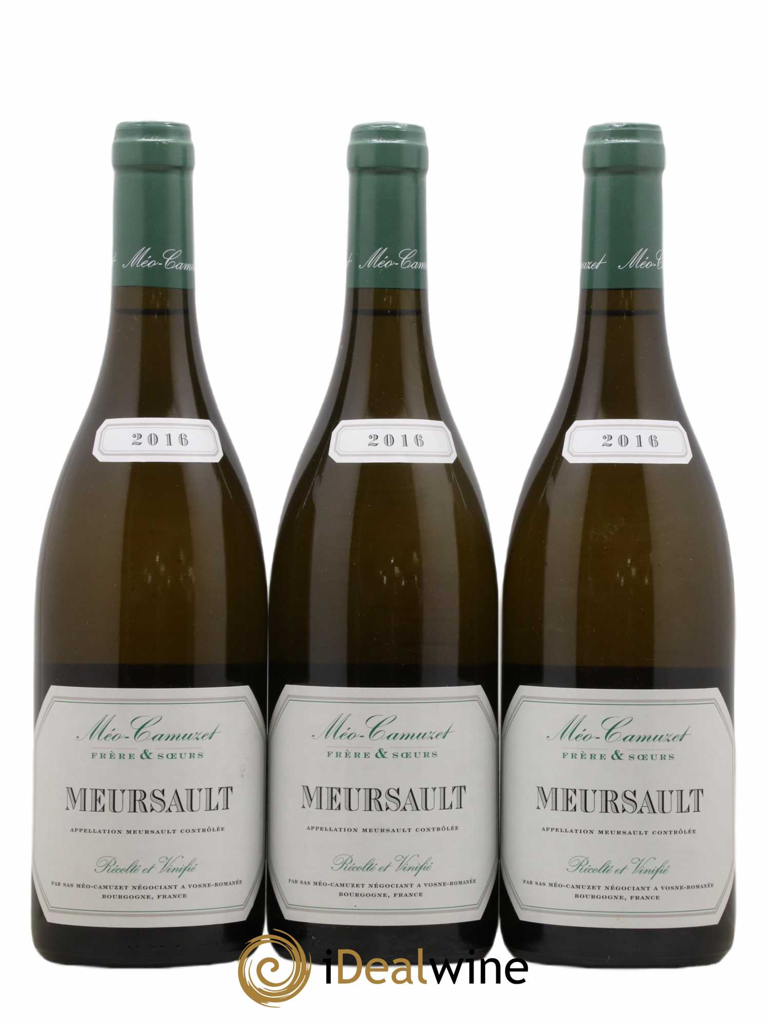 Meursault Méo-Camuzet (Frère & Soeurs) 2016 - Lot de 3 bouteilles - 0