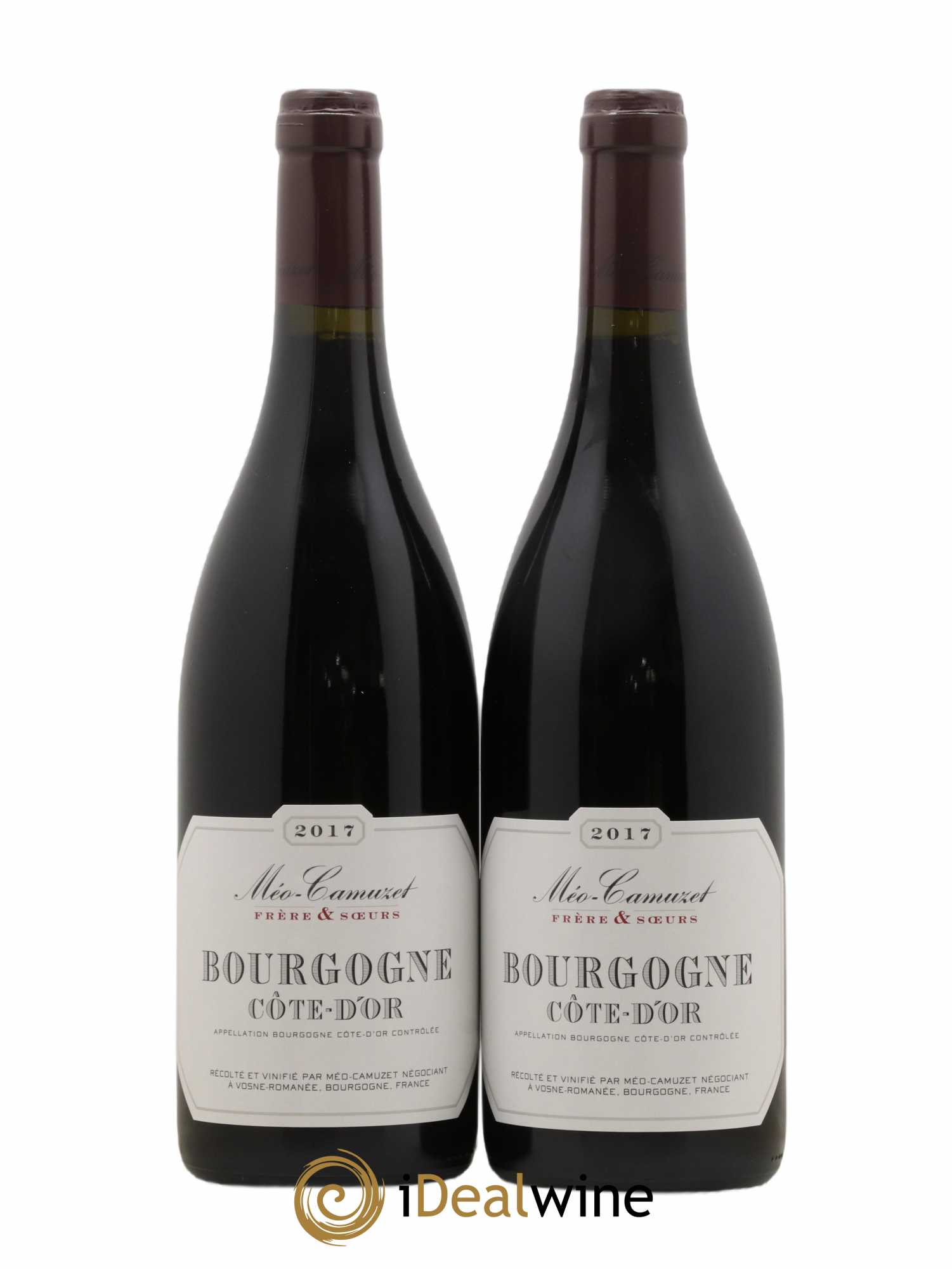 Bourgogne Côte-d'Or Méo-Camuzet Frère & Soeur 2017 - Posten von 2 Flaschen - 0