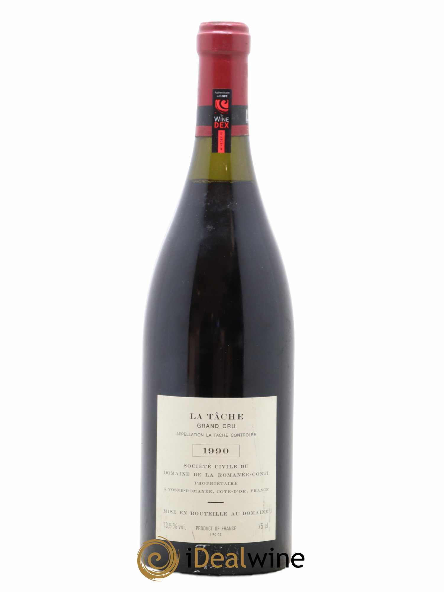 La Tâche Grand Cru Domaine de la Romanée-Conti 1990 - Lot of 1 bottle - 1