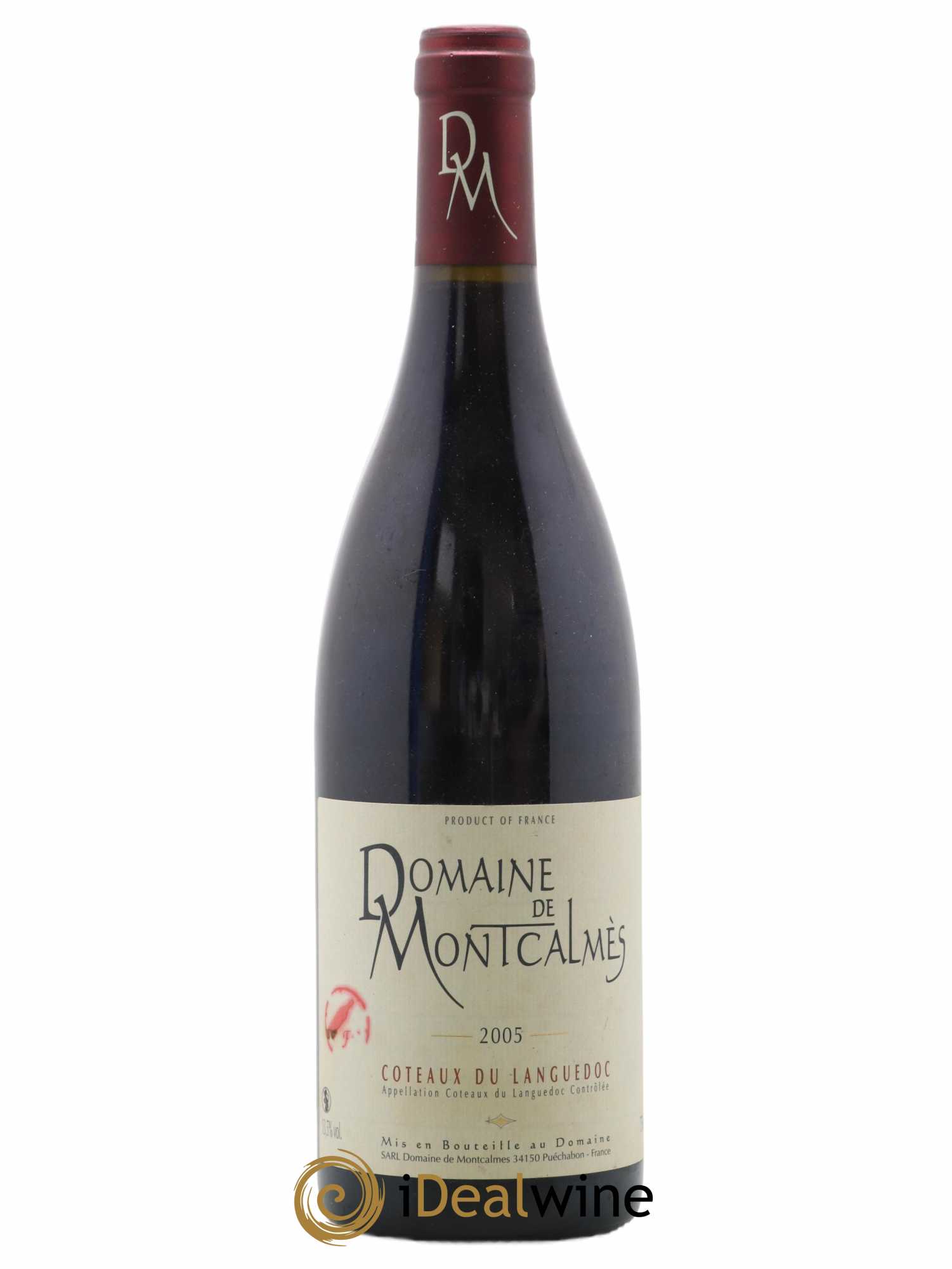Coteaux du Languedoc Domaine de Montcalmès Frédéric Pourtalié 2005 - Lot de 1 bouteille - 0