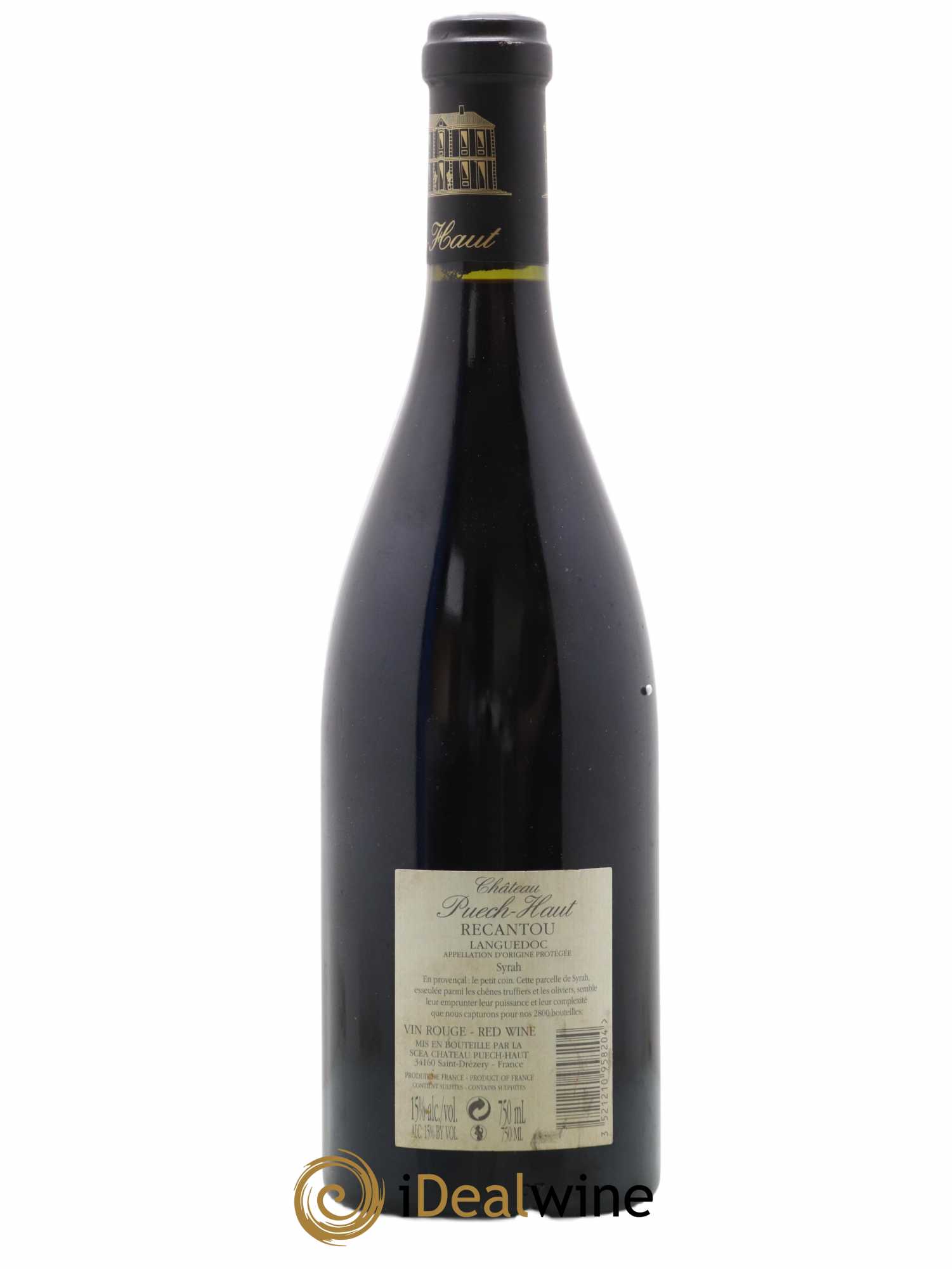 Languedoc Saint-Drézéry Château Puech-Haut Recantou Gérard Bru 2009 - Posten von 1 Flasche - 1
