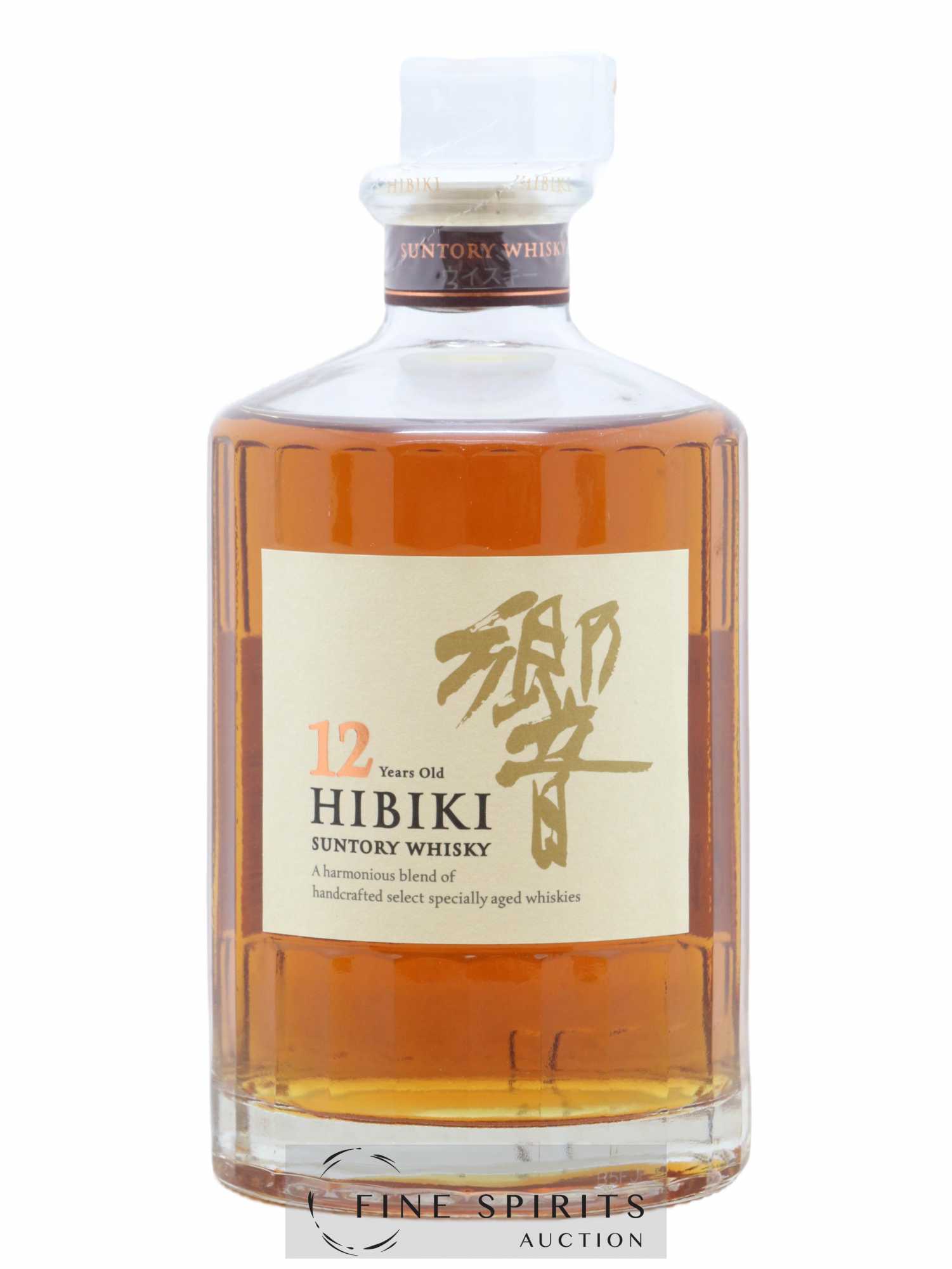 Hibiki 12 years Of. Suntory (70cl.) - Lot of 1 bottle - 1